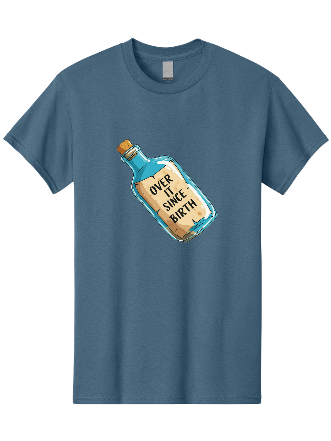 Over-It-Since-Birth-3 Men'S Graphic Tee, 100% Cotton, Comfortable Casual Summer Wear, Machine Washable, Vintage Camera, Old Camera, Antique Camera, Black Camera, Classic Photography, Photography Equipment, Nostalgic Device, Film Camera, Bal015