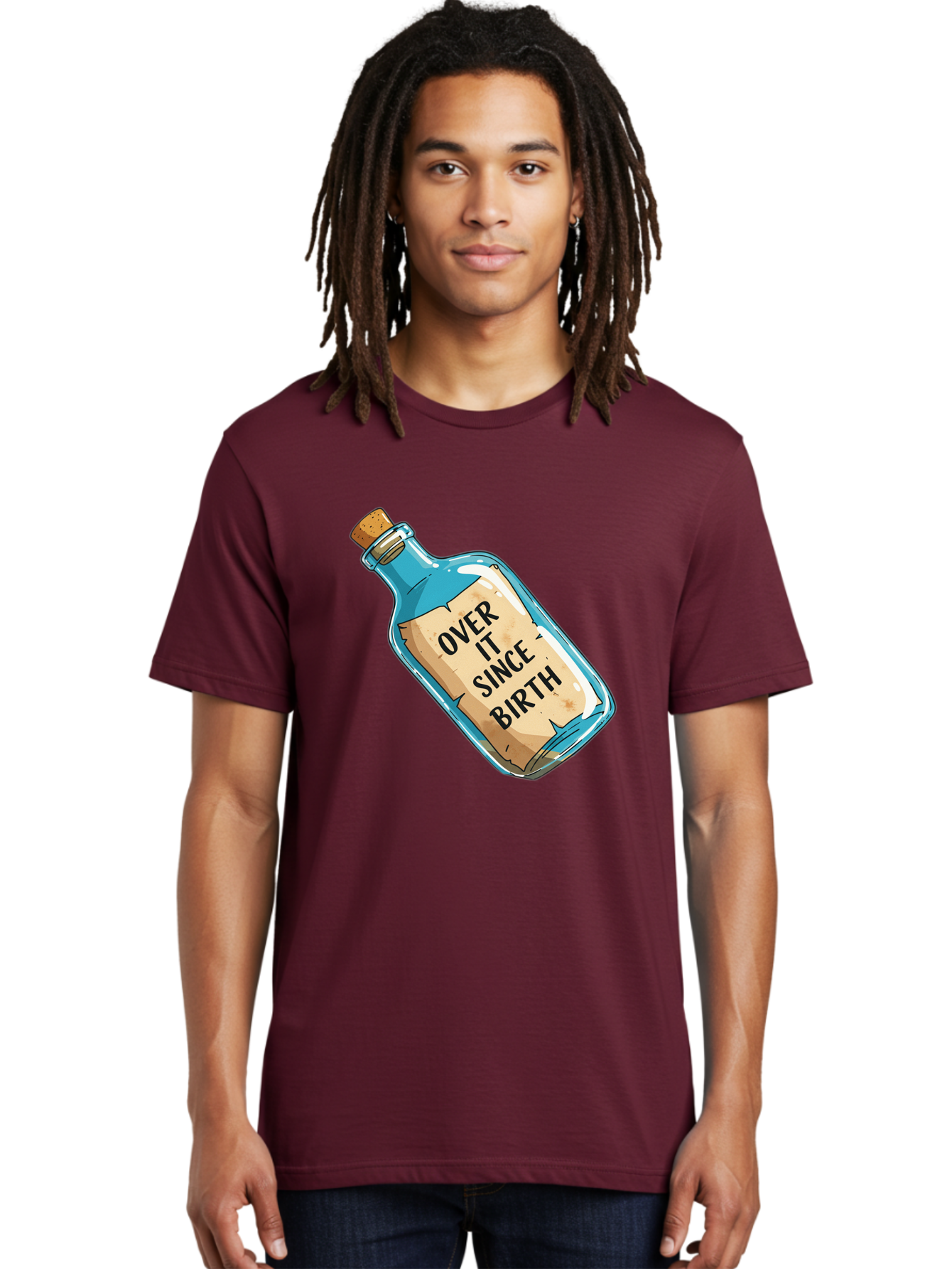 Over-It-Since-Birth-3 Men'S Graphic Tee, 100% Cotton, Comfortable Casual Summer Wear, Machine Washable, Vintage Camera, Old Camera, Antique Camera, Black Camera, Classic Photography, Photography Equipment, Nostalgic Device, Film Camera, Bal015