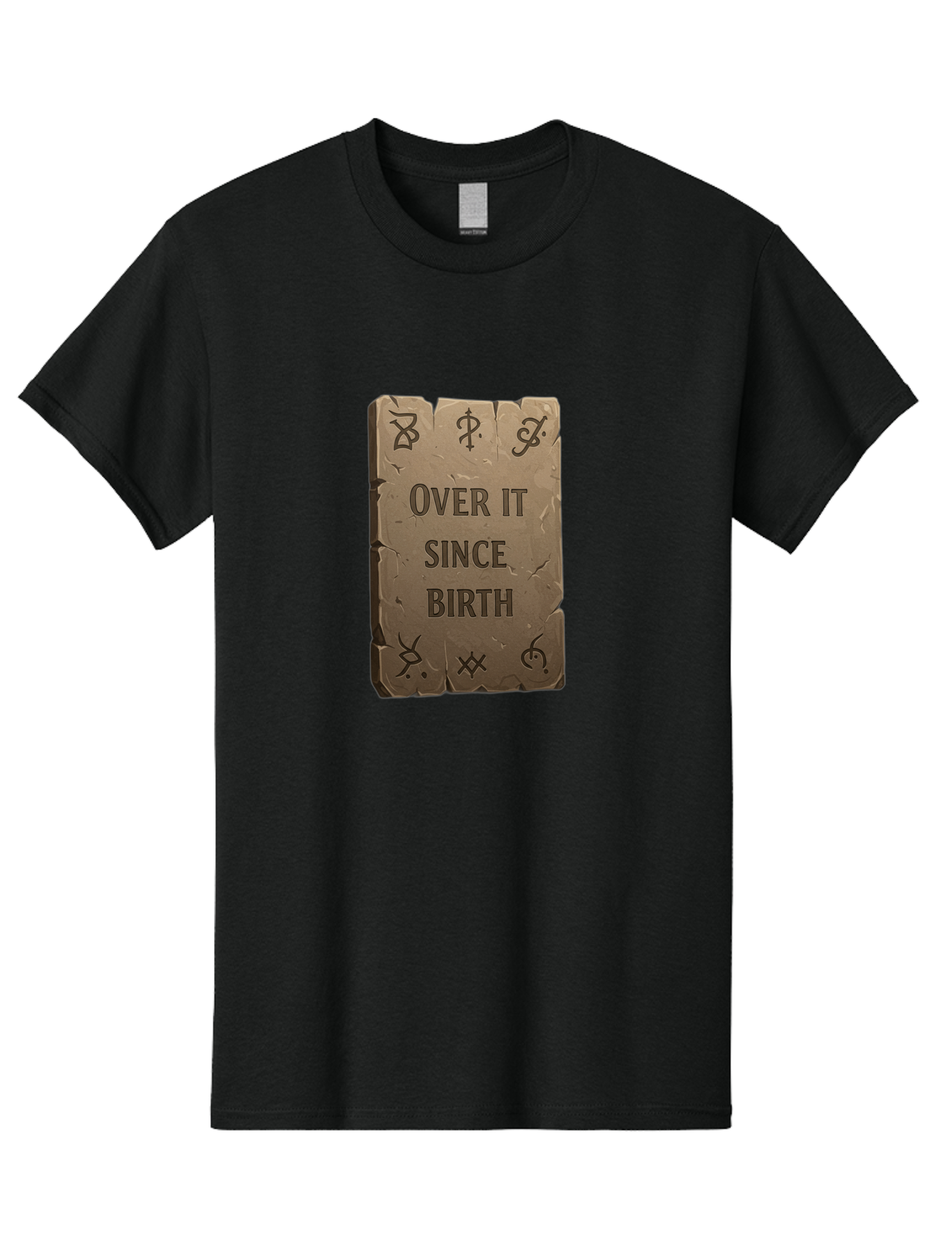 Over-It-Since-Birth-4 Men'S Graphic Tee, 100% Cotton, Comfortable Casual Summer Wear, Machine Washable, Vintage Camera, Old Camera, Antique Camera, Black Camera, Classic Photography, Photography Equipment, Nostalgic Device, Film Camera, Bal016