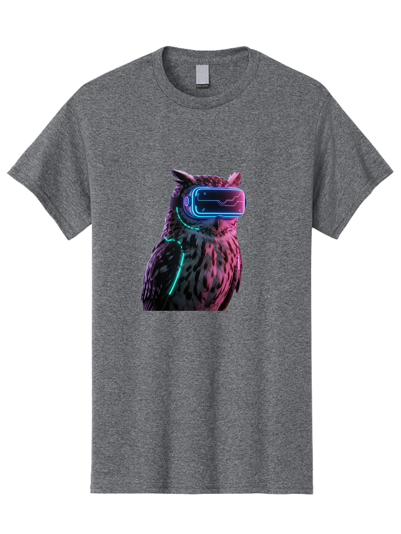 Owl-Vr-Headset-1 Men'S Graphic Tee, 100% Cotton, Comfortable Casual Summer Wear, Machine Washable, Vintage Camera, Old Camera, Antique Camera, Black Camera, Classic Photography, Photography Equipment, Nostalgic Device, Film Camera, Camera Art Bal023