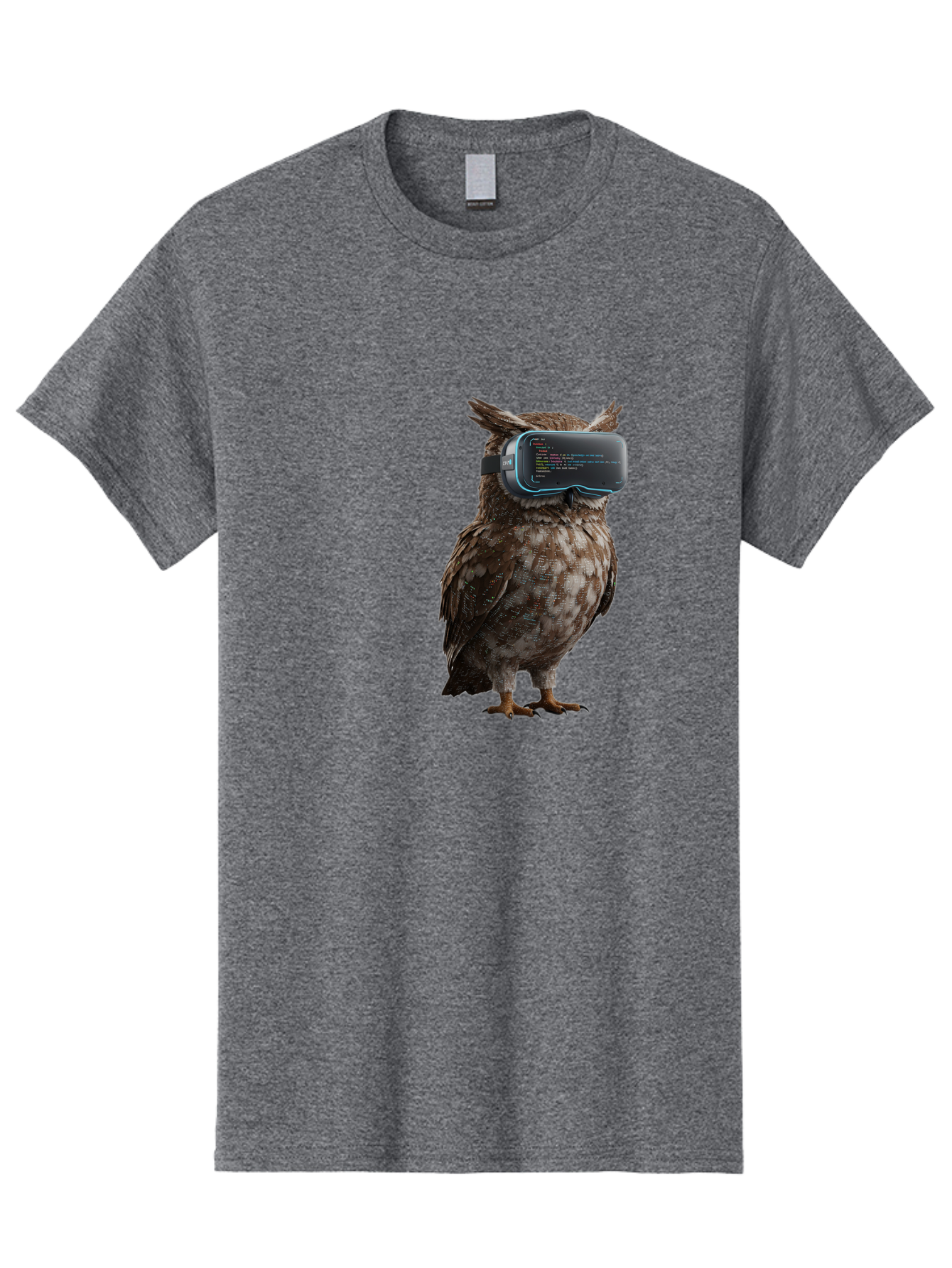Owl-Vr-Headset Men'S Graphic Tee, 100% Cotton, Comfortable Casual Summer Wear, Machine Washable, Vintage Camera, Old Camera, Antique Camera, Black Camera, Classic Photography, Photography Equipment, Nostalgic Device, Film Camera, Camera Art Bal024