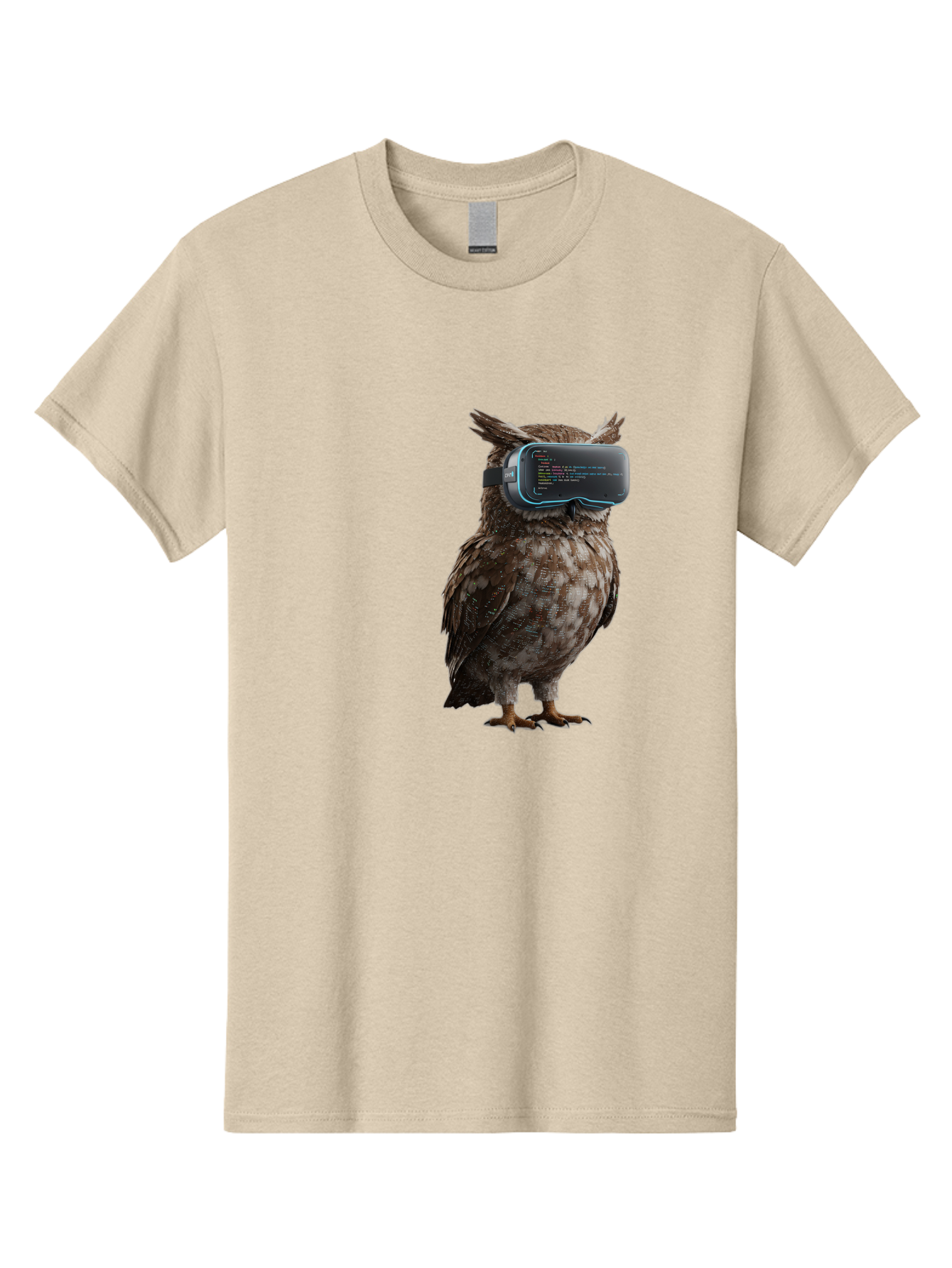Owl-Vr-Headset Men'S Graphic Tee, 100% Cotton, Comfortable Casual Summer Wear, Machine Washable, Vintage Camera, Old Camera, Antique Camera, Black Camera, Classic Photography, Photography Equipment, Nostalgic Device, Film Camera, Camera Art Bal024