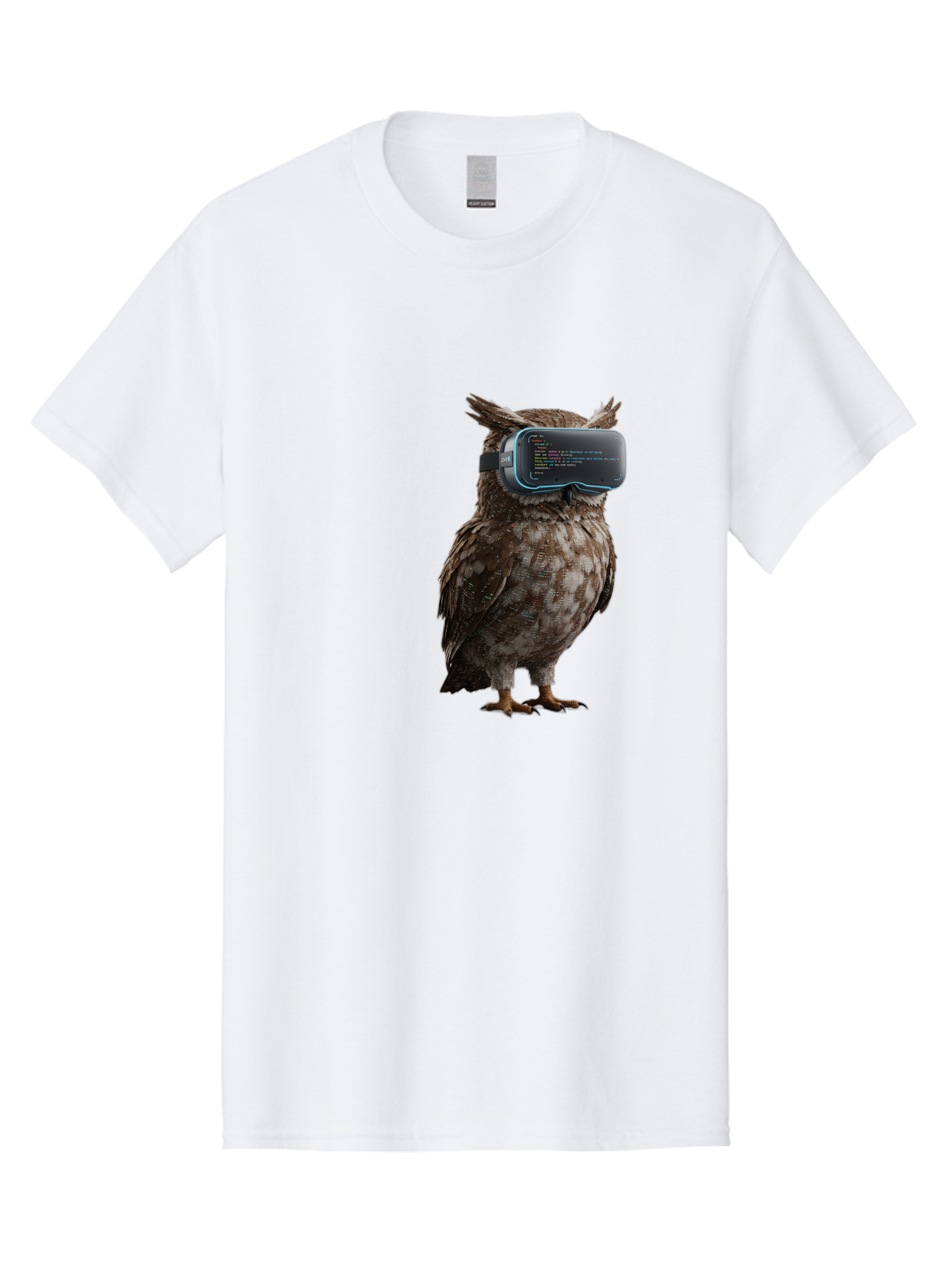 Owl-Vr-Headset Men'S Graphic Tee, 100% Cotton, Comfortable Casual Summer Wear, Machine Washable, Vintage Camera, Old Camera, Antique Camera, Black Camera, Classic Photography, Photography Equipment, Nostalgic Device, Film Camera, Camera Art Bal024