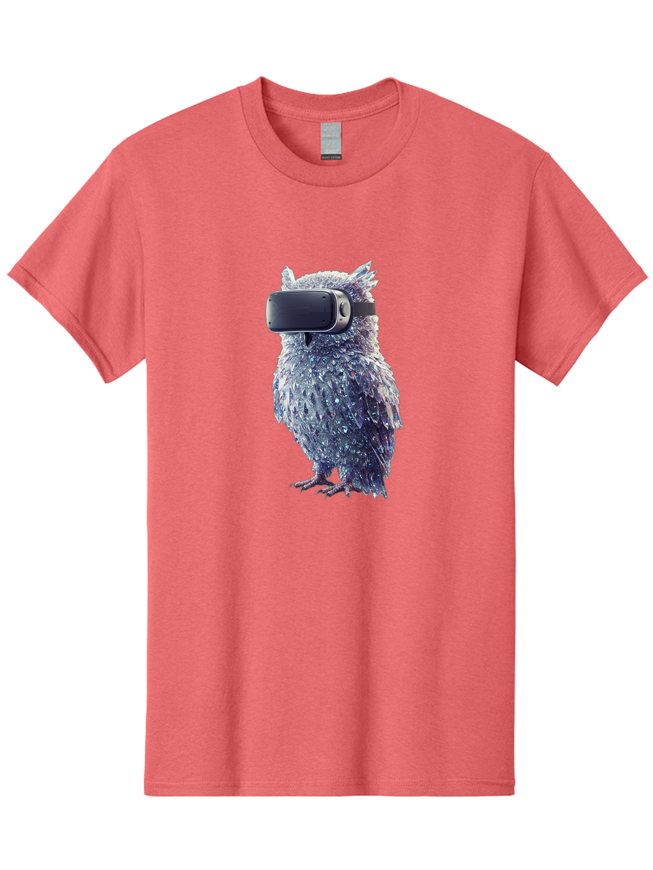 Owl-Wearing-Vr-Headset Men'S Graphic Tee, 100% Cotton, Comfortable Casual Summer Wear, Machine Washable, Vintage Camera, Old Camera, Antique Camera, Black Camera, Classic Photography, Photography Equipment, Nostalgic Device, Film Camera, Bal027