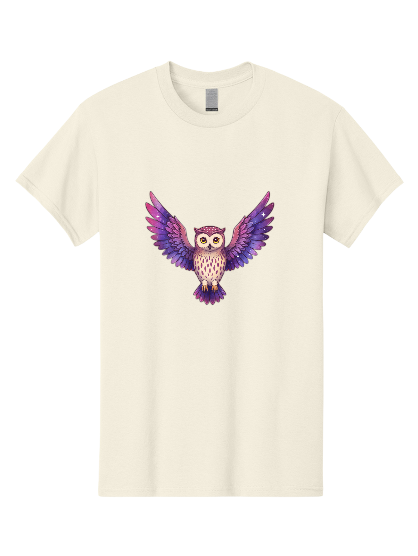 Owl-With-Galaxy-Feathers Men'S Graphic Tee, 100% Cotton, Comfortable Casual Summer Wear, Machine Washable, Vintage Camera, Old Camera, Antique Camera, Black Camera, Classic Photography, Photography Equipment, Nostalgic Device, Film Camera, Bal029