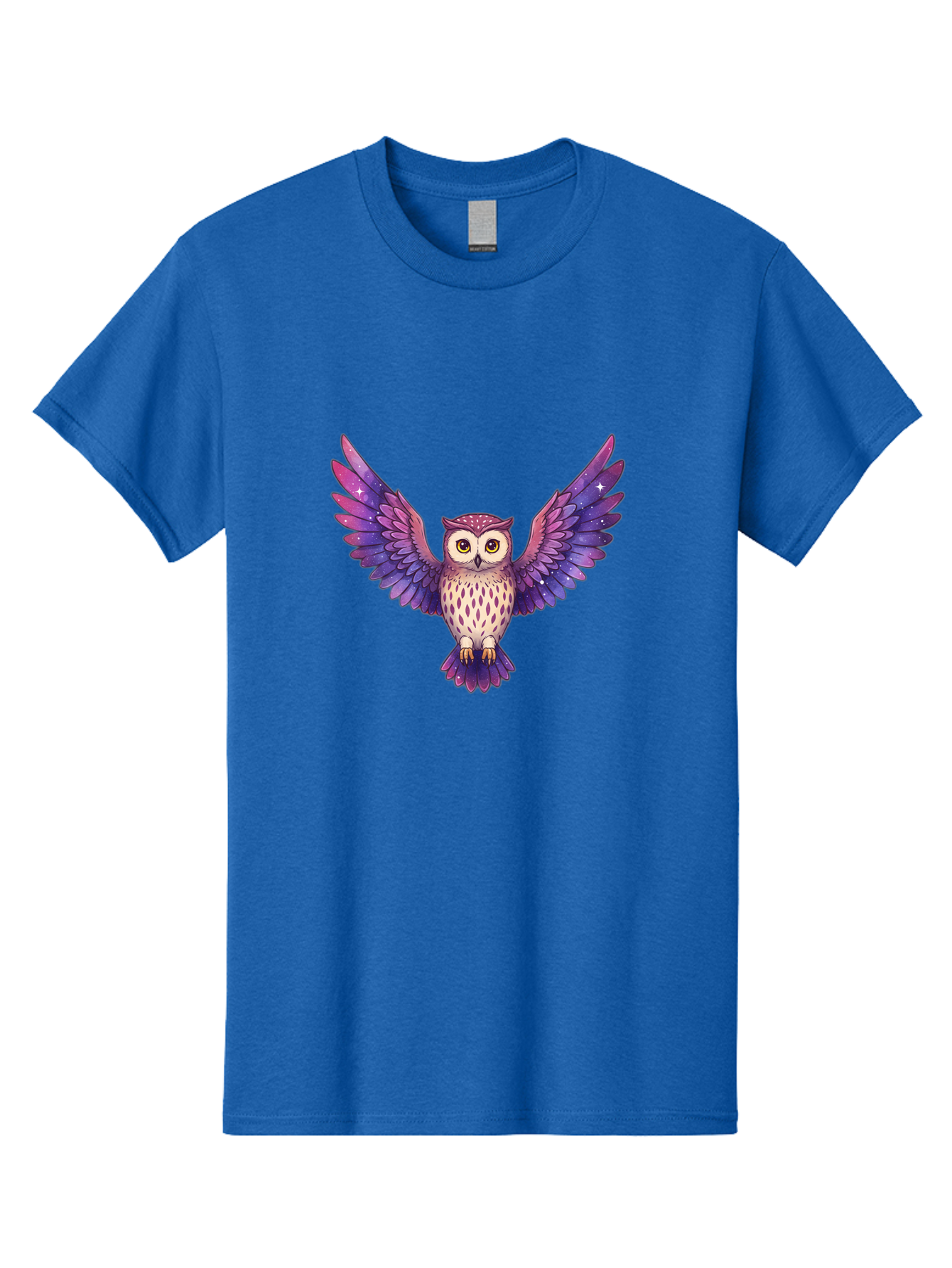 Owl-With-Galaxy-Feathers Men'S Graphic Tee, 100% Cotton, Comfortable Casual Summer Wear, Machine Washable, Vintage Camera, Old Camera, Antique Camera, Black Camera, Classic Photography, Photography Equipment, Nostalgic Device, Film Camera, Bal029