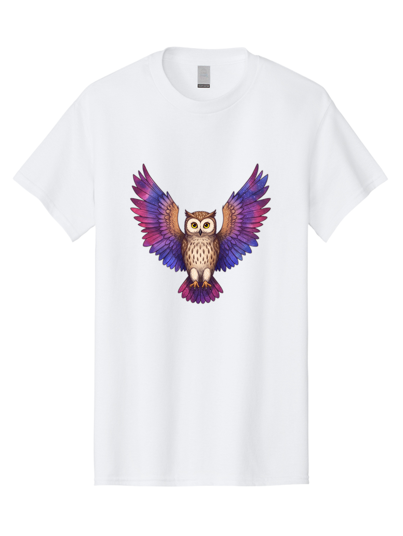 Owl-With-Galaxy-Wings Men'S Graphic Tee, 100% Cotton, Comfortable Casual Summer Wear, Machine Washable, Vintage Camera, Old Camera, Antique Camera, Black Camera, Classic Photography, Photography Equipment, Nostalgic Device, Film Camera, Bal031