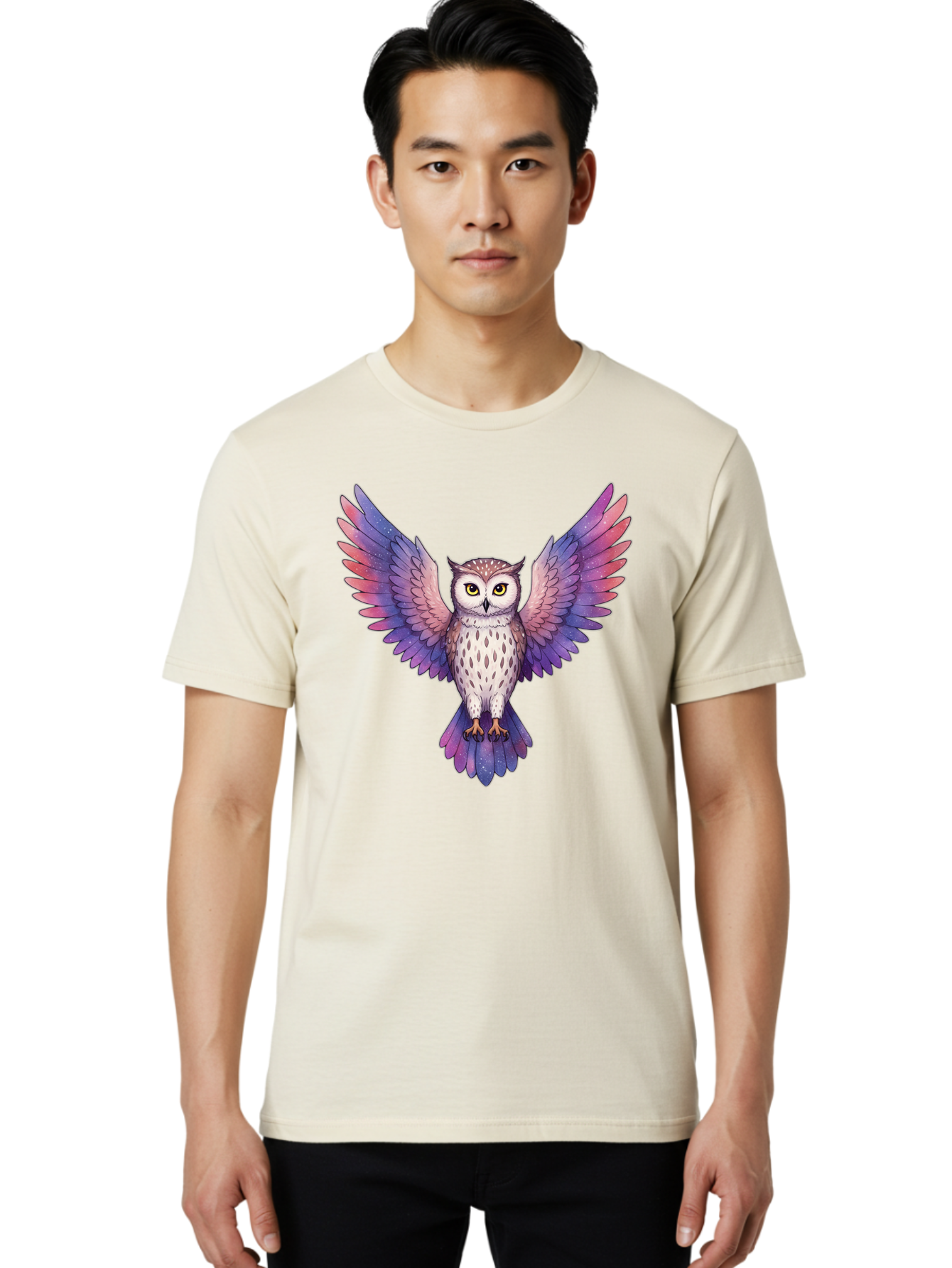 Owl Men'S Graphic Tee, 100% Cotton, Comfortable Casual Summer Wear, Machine Washable, Vintage Camera, Old Camera, Antique Camera, Black Camera, Classic Photography, Photography Equipment, Nostalgic Device, Film Camera, Camera Art Bal038