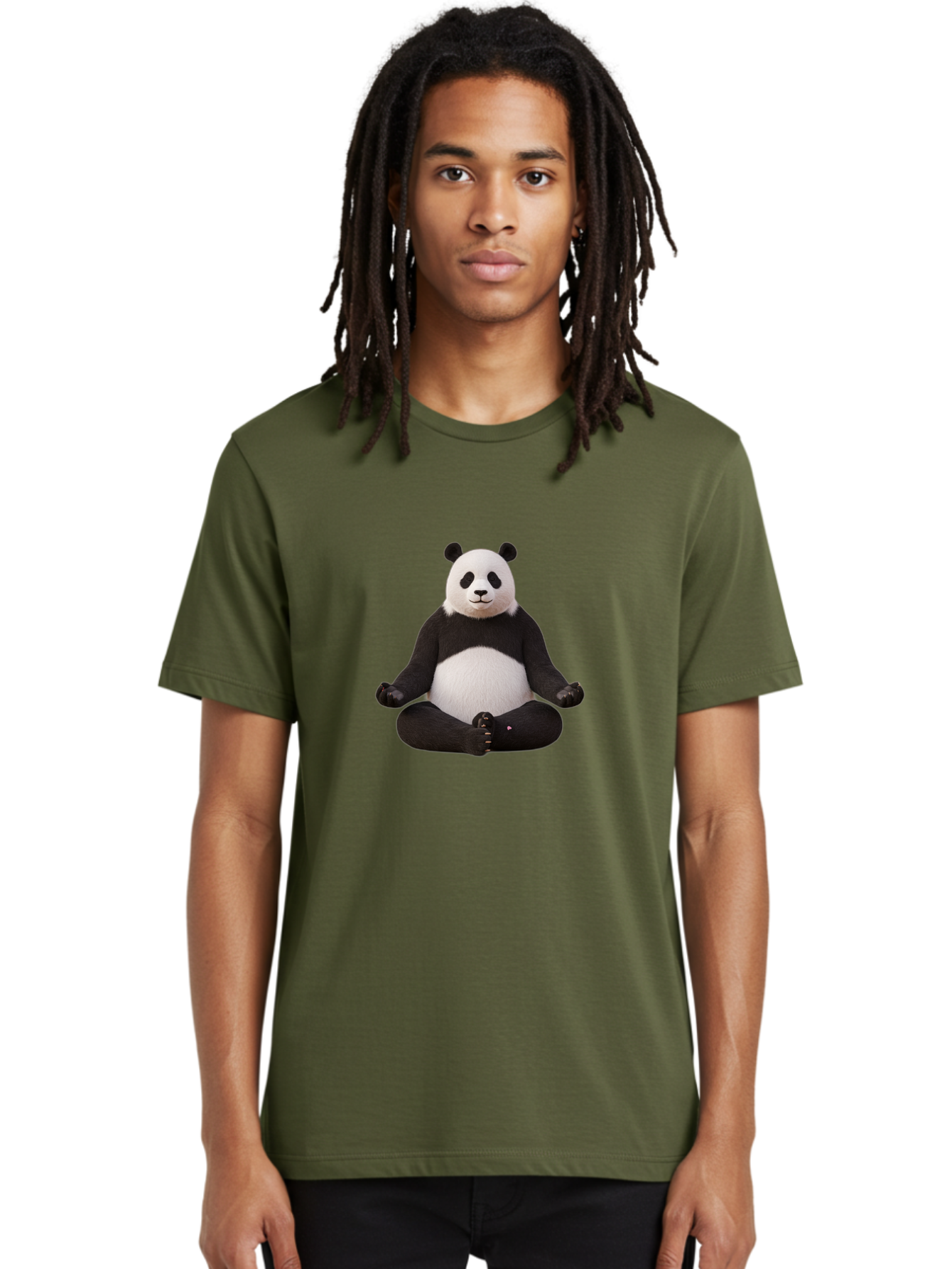Panda-In-Meditation-Pose Men'S Graphic Tee, 100% Cotton, Comfortable Casual Summer Wear, Machine Washable, Vintage Camera, Old Camera, Antique Camera, Black Camera, Classic Photography, Photography Equipment, Nostalgic Device, Film Camera, Bal044