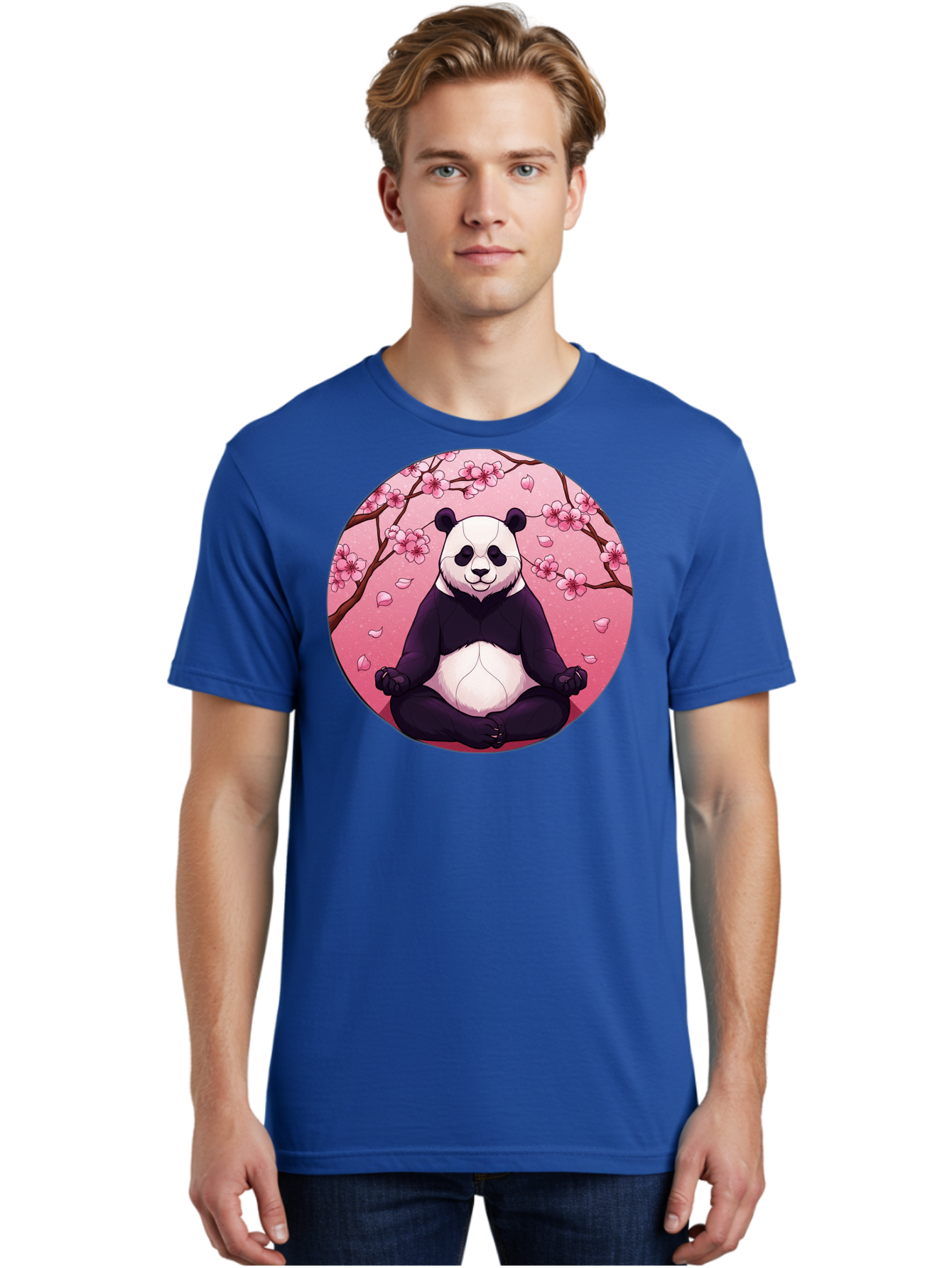 Panda-Meditation-Kawaii Men'S Graphic Tee, 100% Cotton, Comfortable Casual Summer Wear, Machine Washable, Vintage Camera, Old Camera, Antique Camera, Black Camera, Classic Photography, Photography Equipment, Nostalgic Device, Film Camera, Bal046