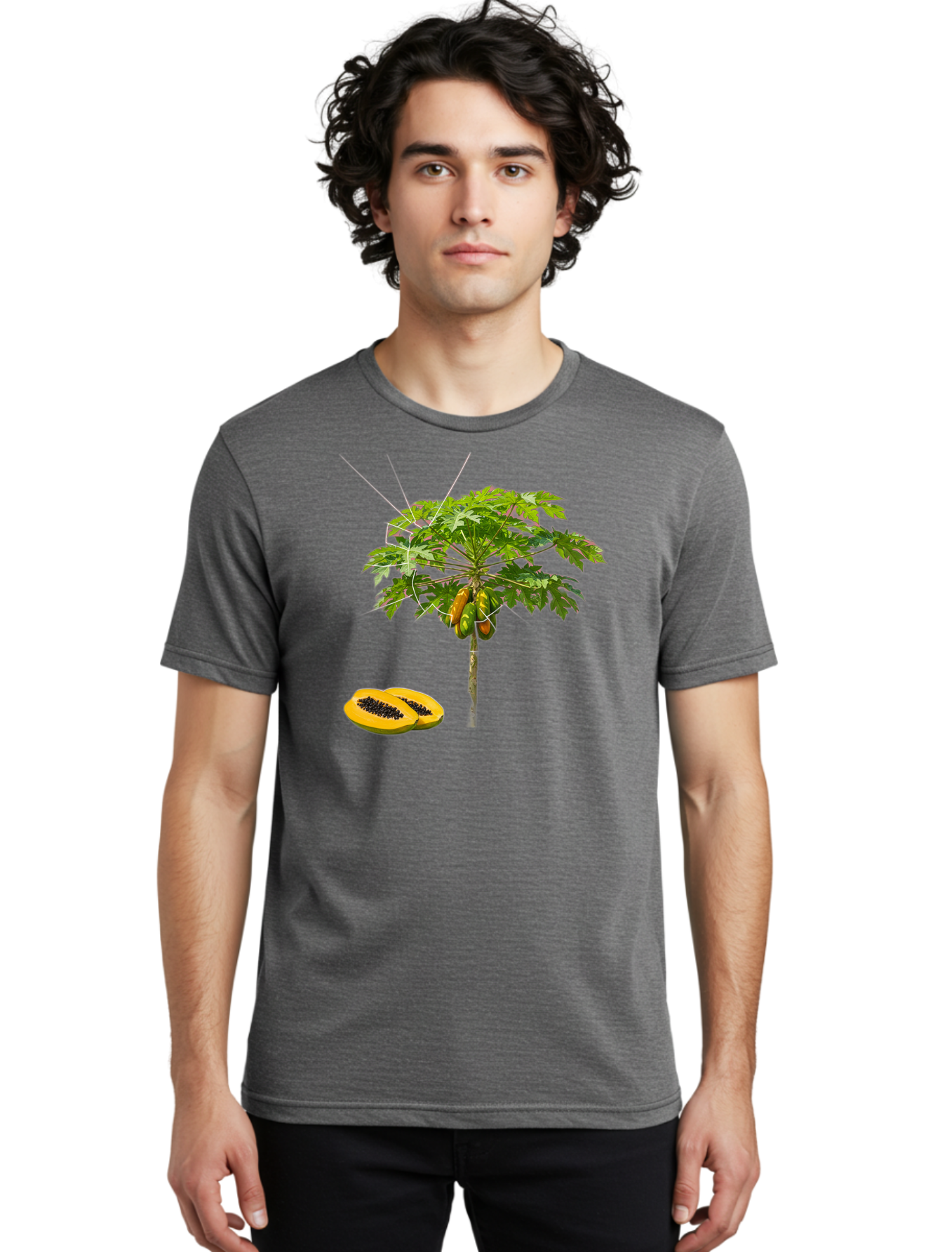 Papaya-Tree Men'S Graphic Tee, 100% Cotton, Comfortable Casual Summer Wear, Machine Washable, Vintage Camera, Old Camera, Antique Camera, Black Camera, Classic Photography, Photography Equipment, Nostalgic Device, Film Camera, Camera Art Bal048
