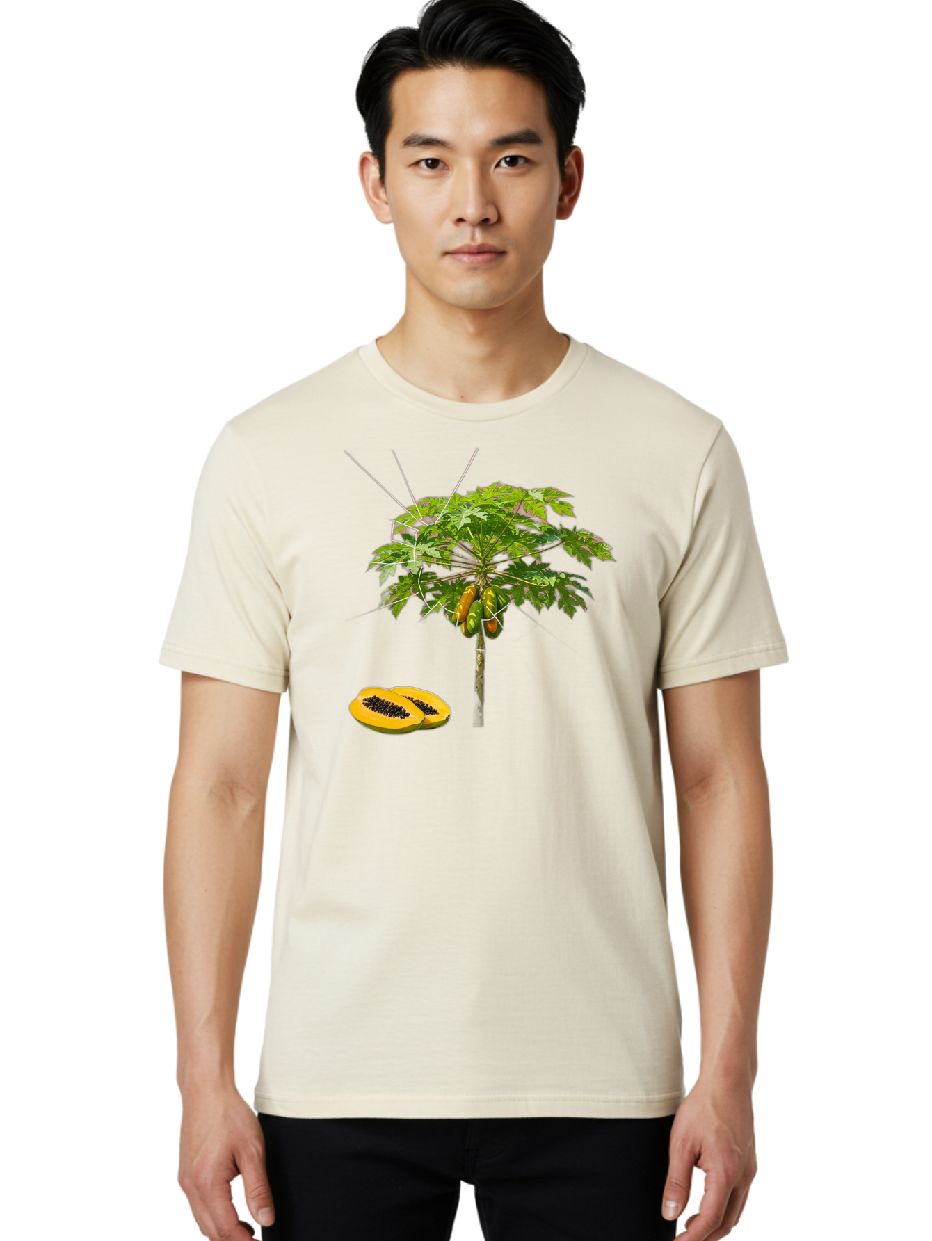 Papaya-Tree Men'S Graphic Tee, 100% Cotton, Comfortable Casual Summer Wear, Machine Washable, Vintage Camera, Old Camera, Antique Camera, Black Camera, Classic Photography, Photography Equipment, Nostalgic Device, Film Camera, Camera Art Bal048