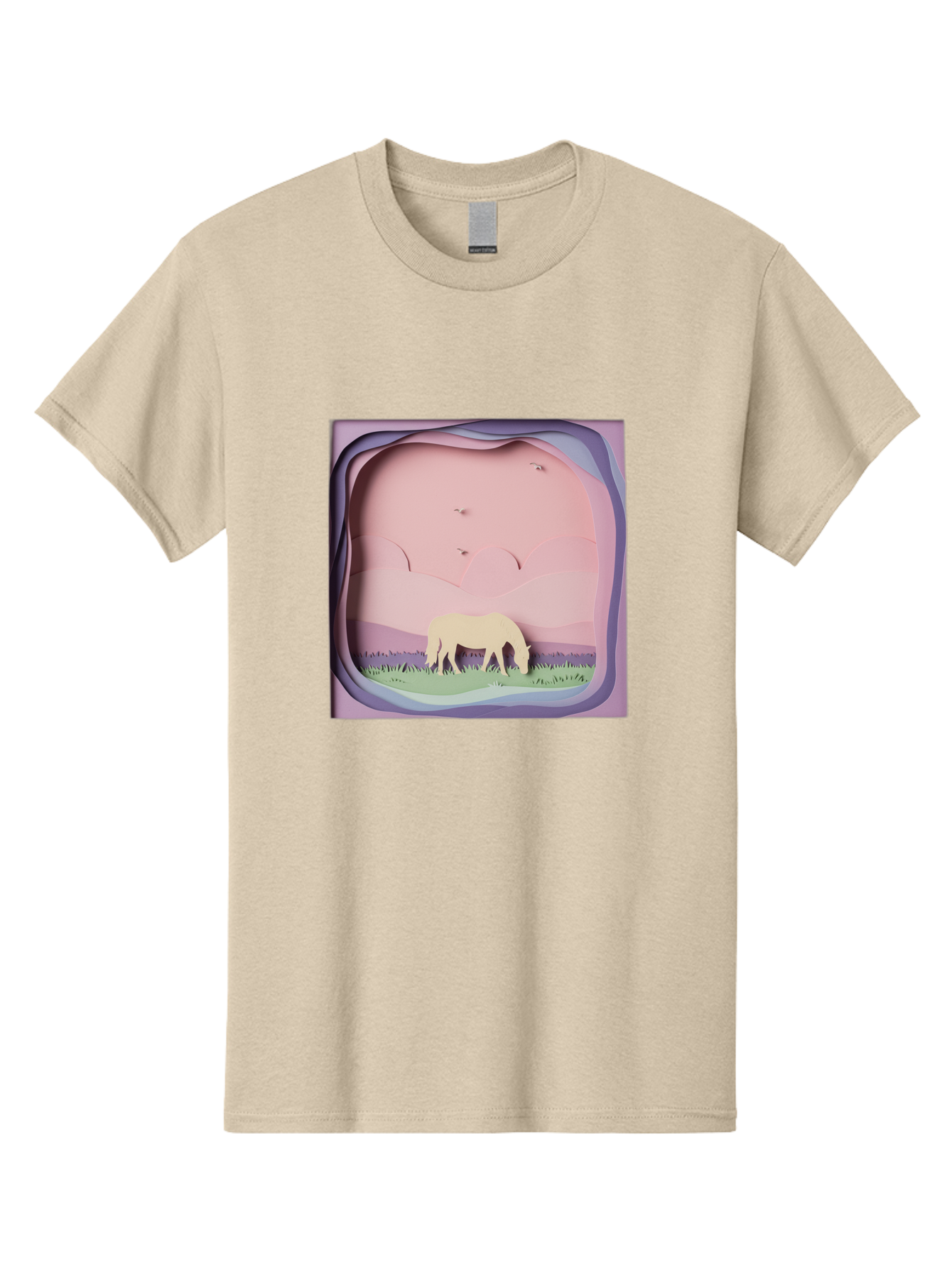 Paper-Cut-Horse Men'S Graphic Tee, 100% Cotton, Comfortable Casual Summer Wear, Machine Washable, Vintage Camera, Old Camera, Antique Camera, Black Camera, Classic Photography, Photography Equipment, Nostalgic Device, Film Camera, Camera Art Bal049