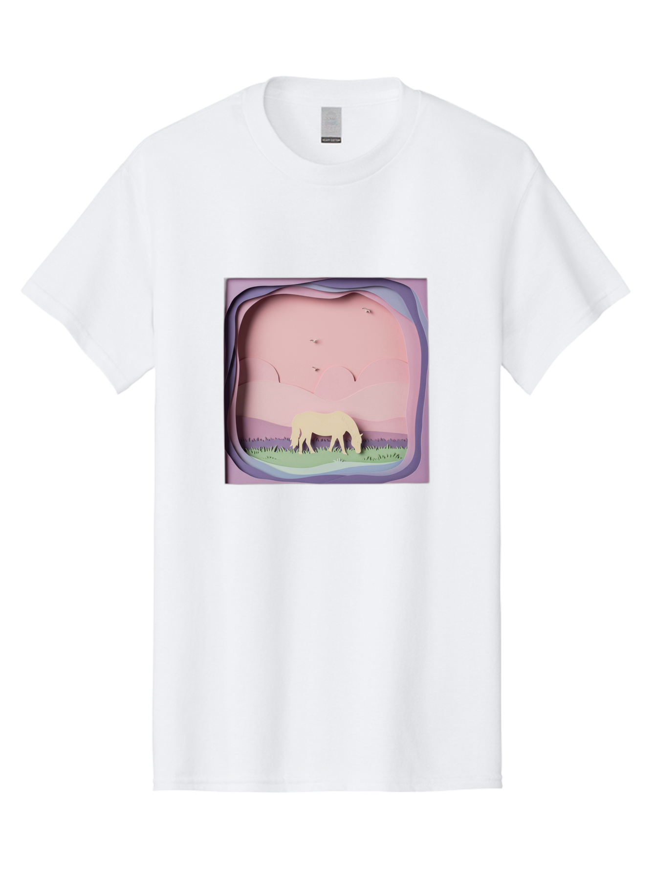 Paper-Cut-Horse Men'S Graphic Tee, 100% Cotton, Comfortable Casual Summer Wear, Machine Washable, Vintage Camera, Old Camera, Antique Camera, Black Camera, Classic Photography, Photography Equipment, Nostalgic Device, Film Camera, Camera Art Bal049