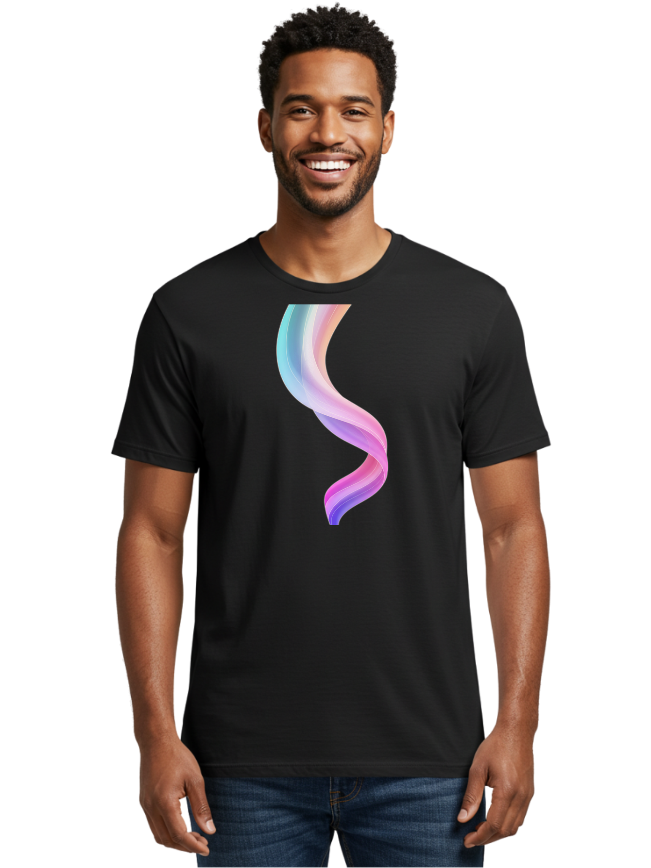 Pastel-Ribbon Men'S Graphic Tee, 100% Cotton, Comfortable Casual Summer Wear, Machine Washable, Vintage Camera, Old Camera, Antique Camera, Black Camera, Classic Photography, Photography Equipment, Nostalgic Device, Film Camera, Camera Art Bal054