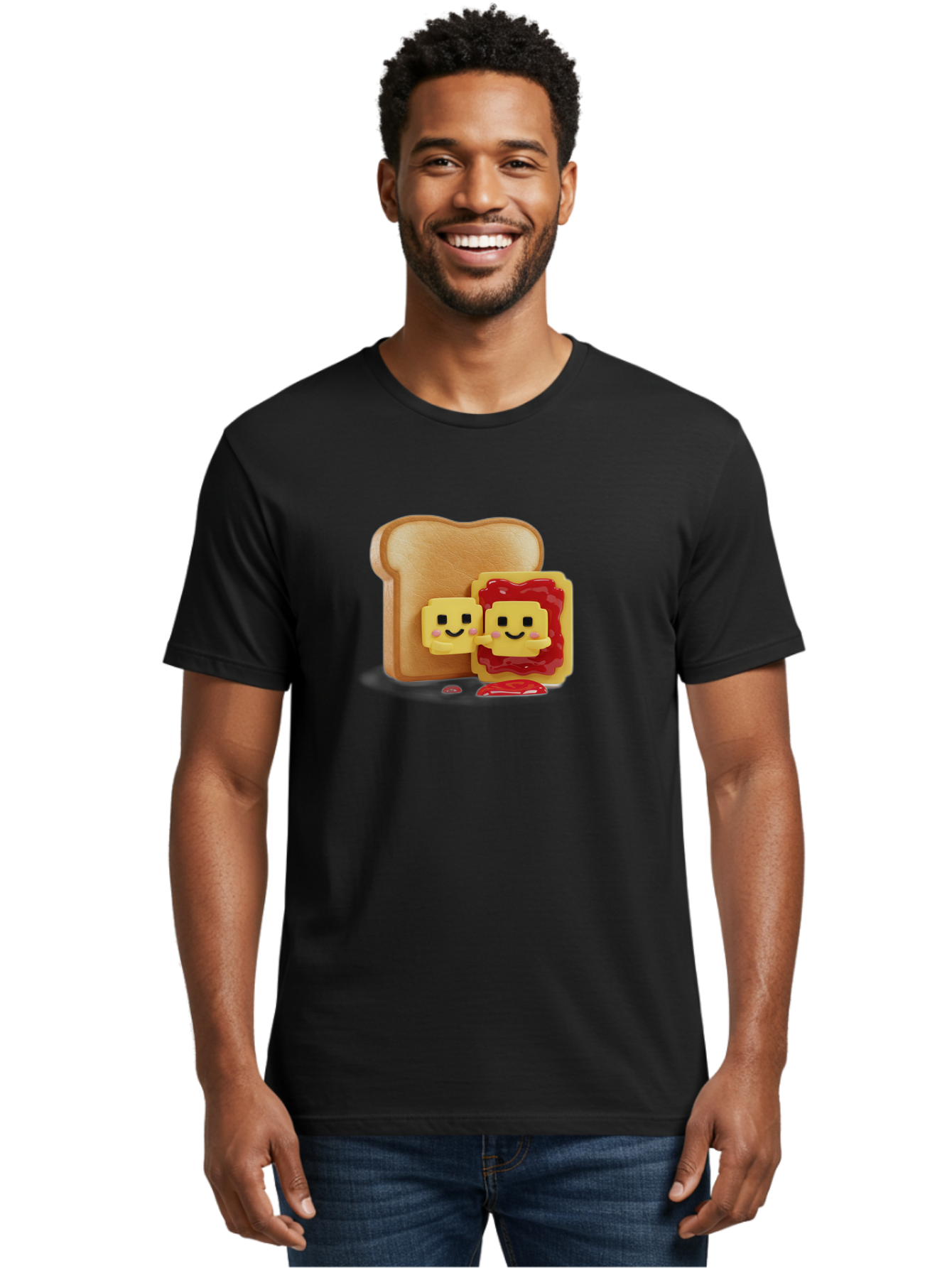 Peanut-Butter-And-Jelly-2 Men'S Graphic Tee, 100% Cotton, Comfortable Casual Summer Wear, Machine Washable, Vintage Camera, Old Camera, Antique Camera, Black Camera, Classic Photography, Photography Equipment, Nostalgic Device, Film Camera, Bal058