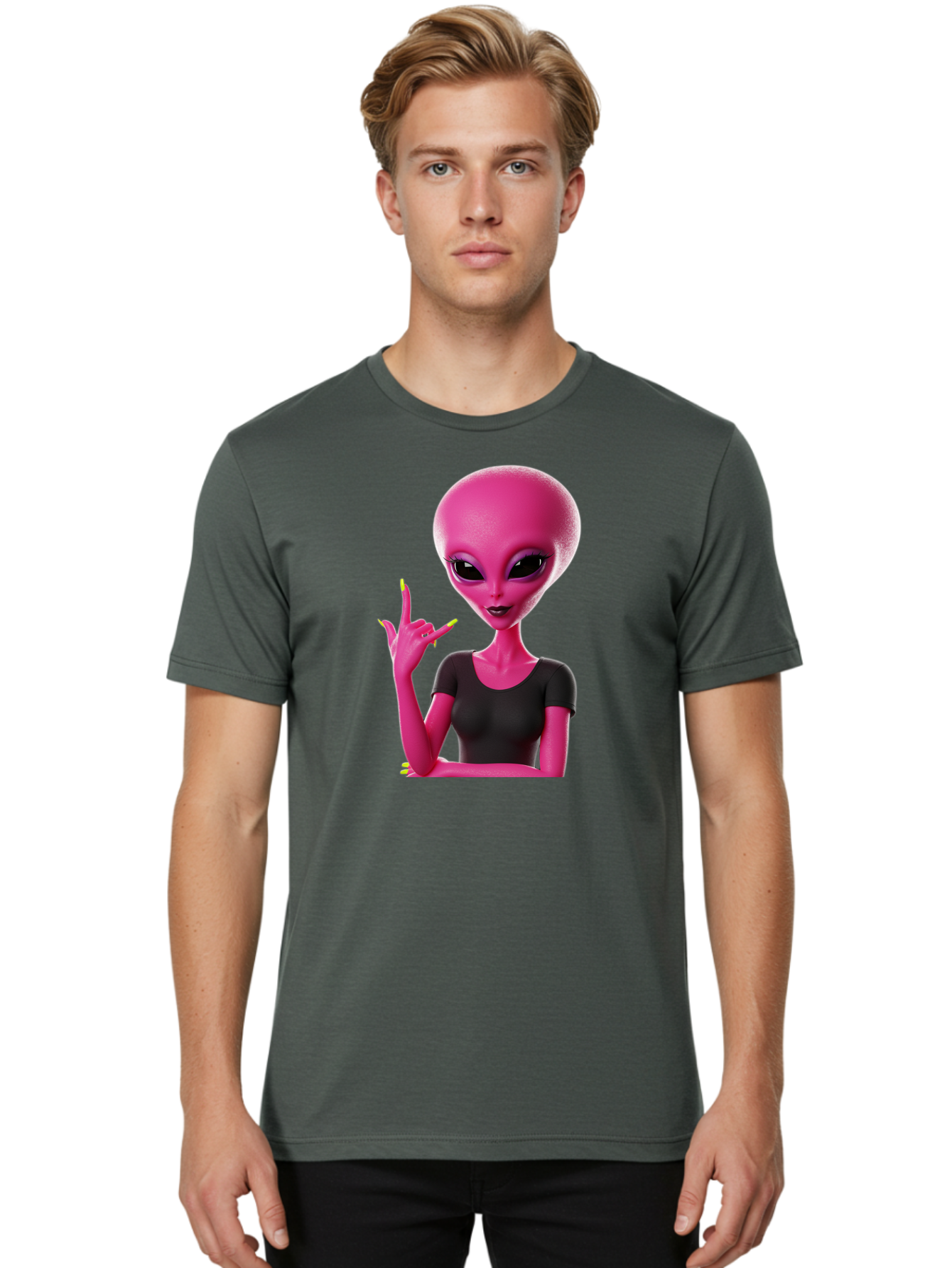 Pink-Alien Men'S Graphic Tee, 100% Cotton, Comfortable Casual Summer Wear, Machine Washable, Vintage Camera, Old Camera, Antique Camera, Black Camera, Classic Photography, Photography Equipment, Nostalgic Device, Film Camera, Camera Art Bal073