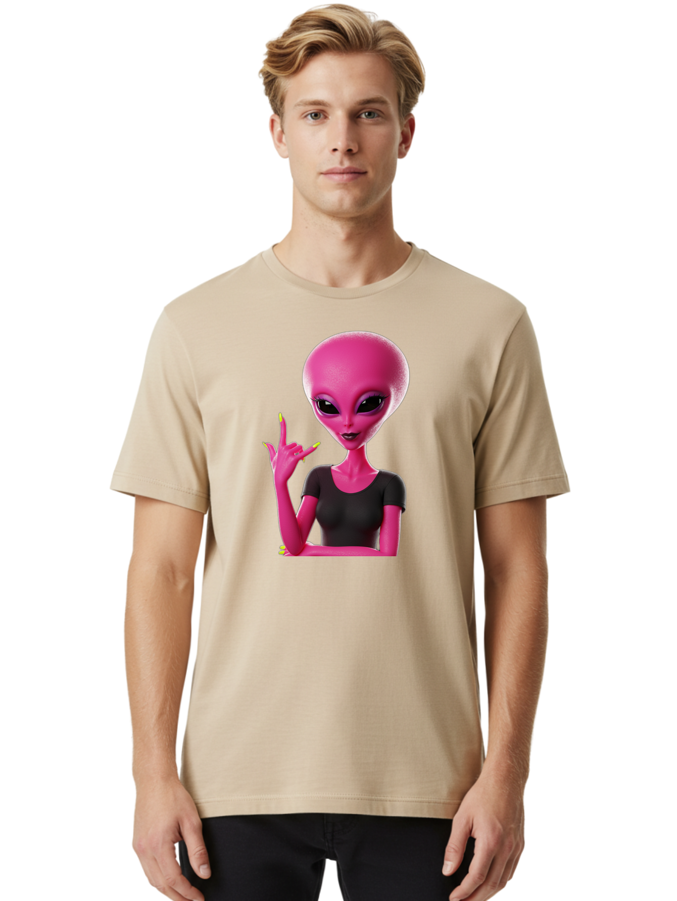 Pink-Alien Men'S Graphic Tee, 100% Cotton, Comfortable Casual Summer Wear, Machine Washable, Vintage Camera, Old Camera, Antique Camera, Black Camera, Classic Photography, Photography Equipment, Nostalgic Device, Film Camera, Camera Art Bal073