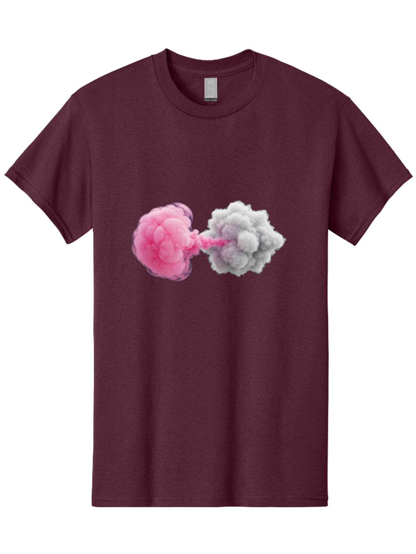 Pink-And-White-Smoke-Bombs Men'S Graphic Tee, 100% Cotton, Comfortable Casual Summer Wear, Machine Washable, Vintage Camera, Old Camera, Antique Camera, Black Camera, Classic Photography, Photography Equipment, Nostalgic Device, Film Camera, Bal074