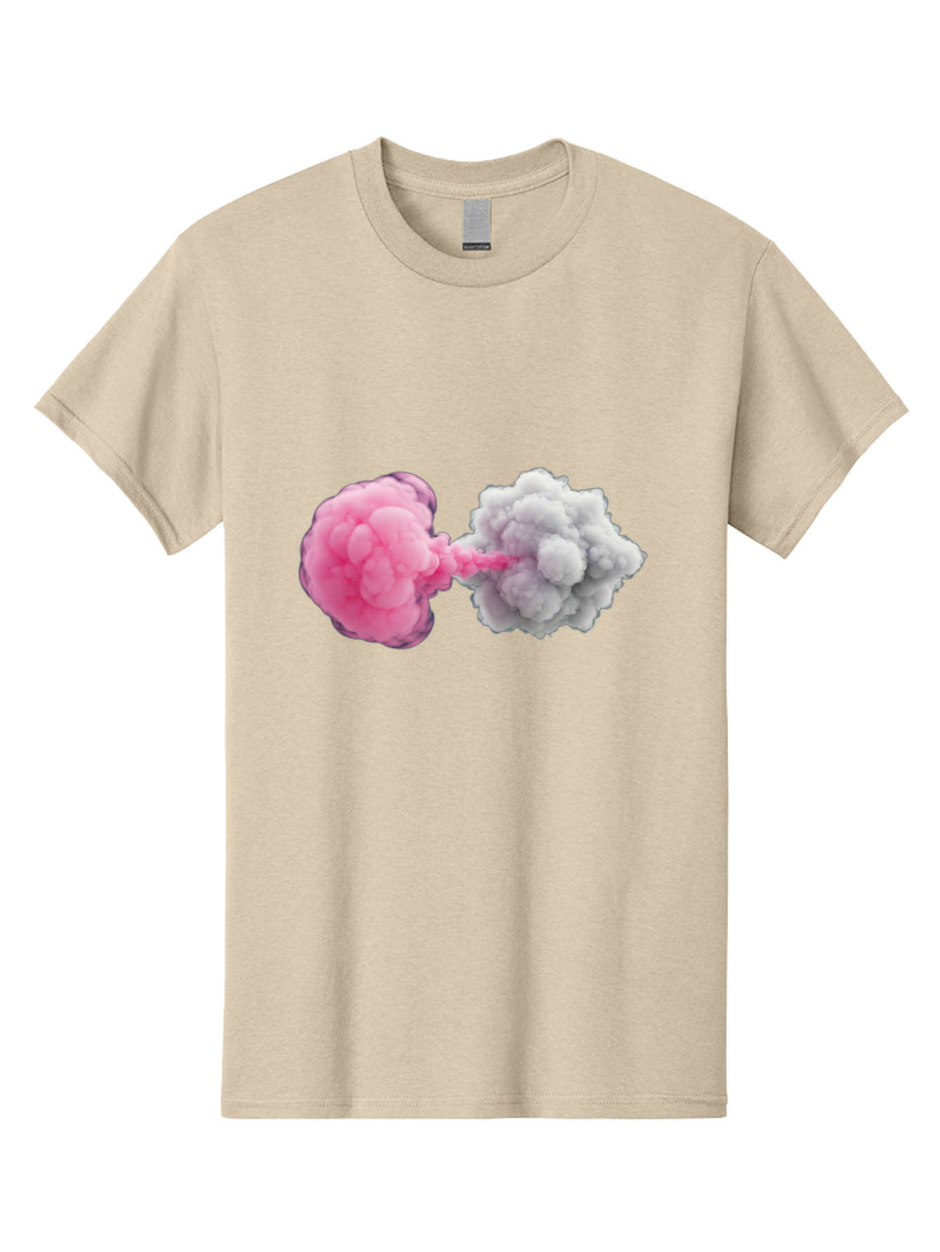 Pink-And-White-Smoke-Bombs Men'S Graphic Tee, 100% Cotton, Comfortable Casual Summer Wear, Machine Washable, Vintage Camera, Old Camera, Antique Camera, Black Camera, Classic Photography, Photography Equipment, Nostalgic Device, Film Camera, Bal074