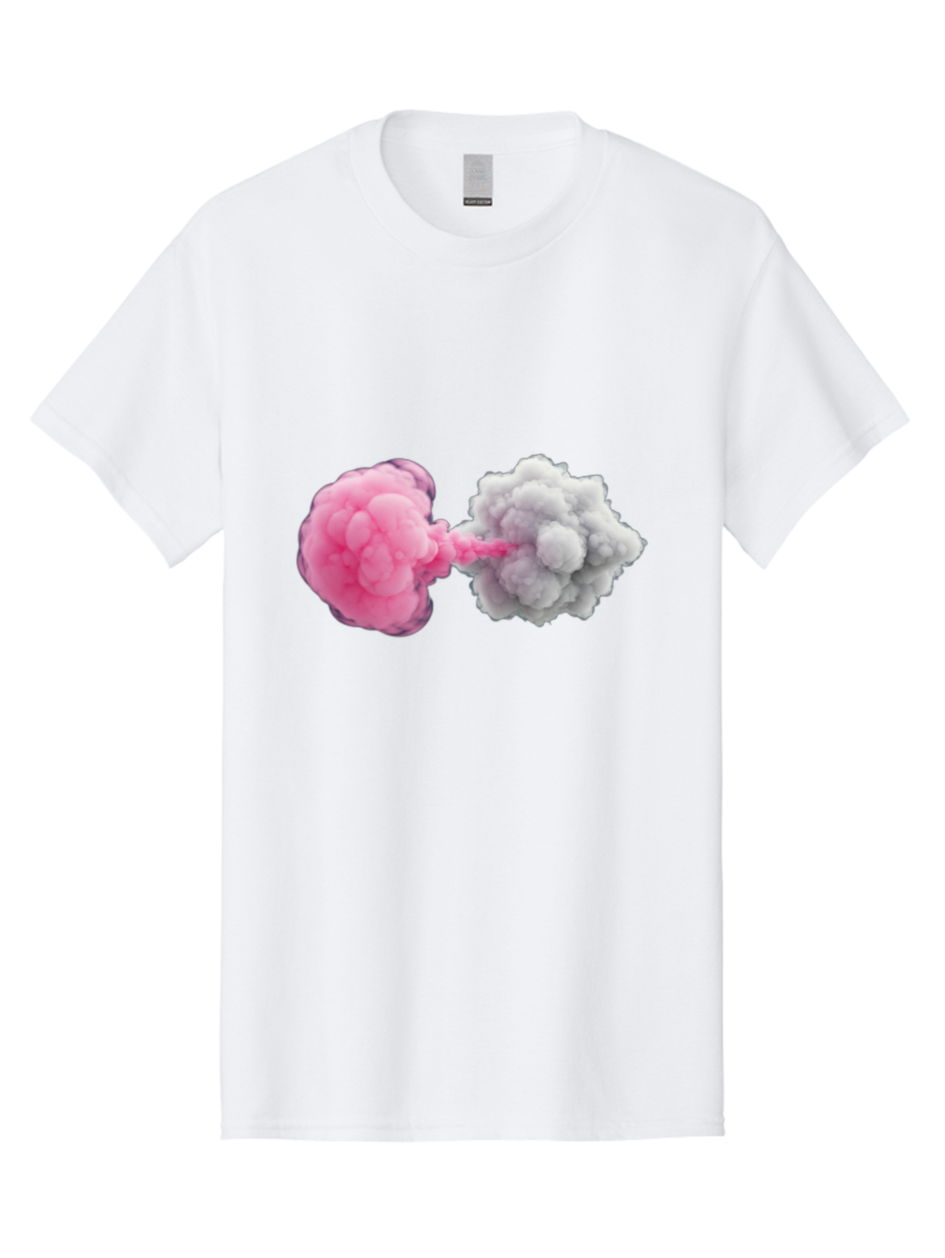 Pink-And-White-Smoke-Bombs Men'S Graphic Tee, 100% Cotton, Comfortable Casual Summer Wear, Machine Washable, Vintage Camera, Old Camera, Antique Camera, Black Camera, Classic Photography, Photography Equipment, Nostalgic Device, Film Camera, Bal074