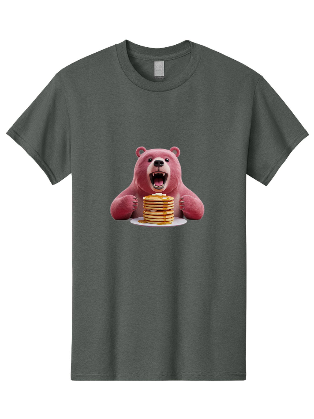 Pink-Bear-Pancakes Men'S Graphic Tee, 100% Cotton, Comfortable Casual Summer Wear, Machine Washable, Vintage Camera, Old Camera, Antique Camera, Black Camera, Classic Photography, Photography Equipment, Nostalgic Device, Film Camera, Bal081