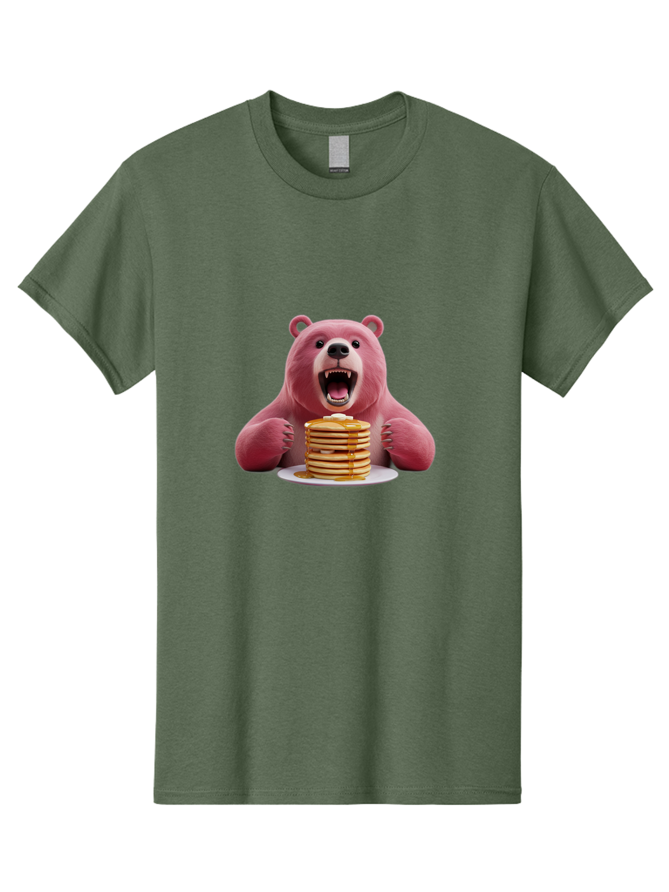 Pink-Bear-Pancakes Men'S Graphic Tee, 100% Cotton, Comfortable Casual Summer Wear, Machine Washable, Vintage Camera, Old Camera, Antique Camera, Black Camera, Classic Photography, Photography Equipment, Nostalgic Device, Film Camera, Bal081