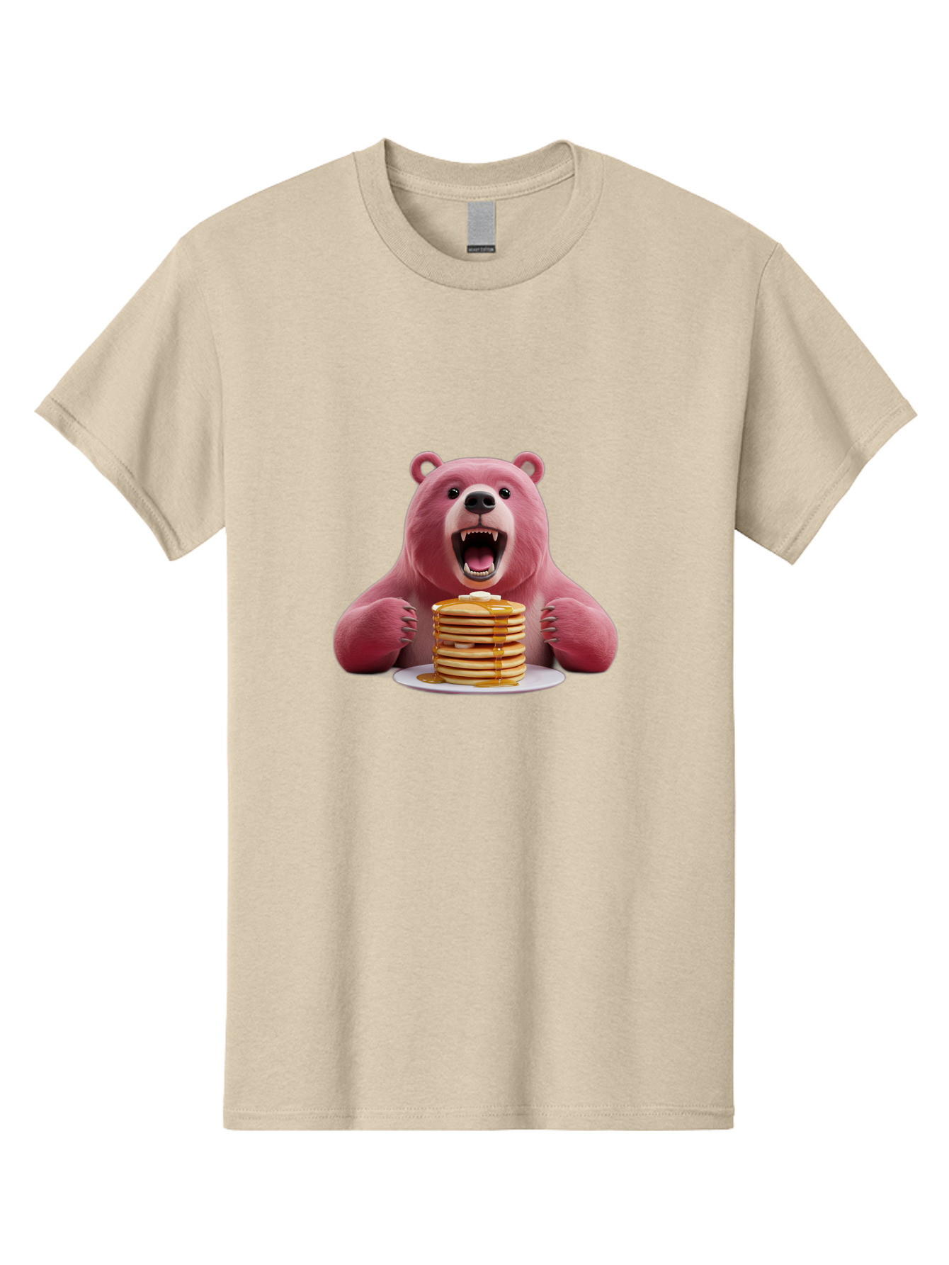 Pink-Bear-Pancakes Men'S Graphic Tee, 100% Cotton, Comfortable Casual Summer Wear, Machine Washable, Vintage Camera, Old Camera, Antique Camera, Black Camera, Classic Photography, Photography Equipment, Nostalgic Device, Film Camera, Bal081