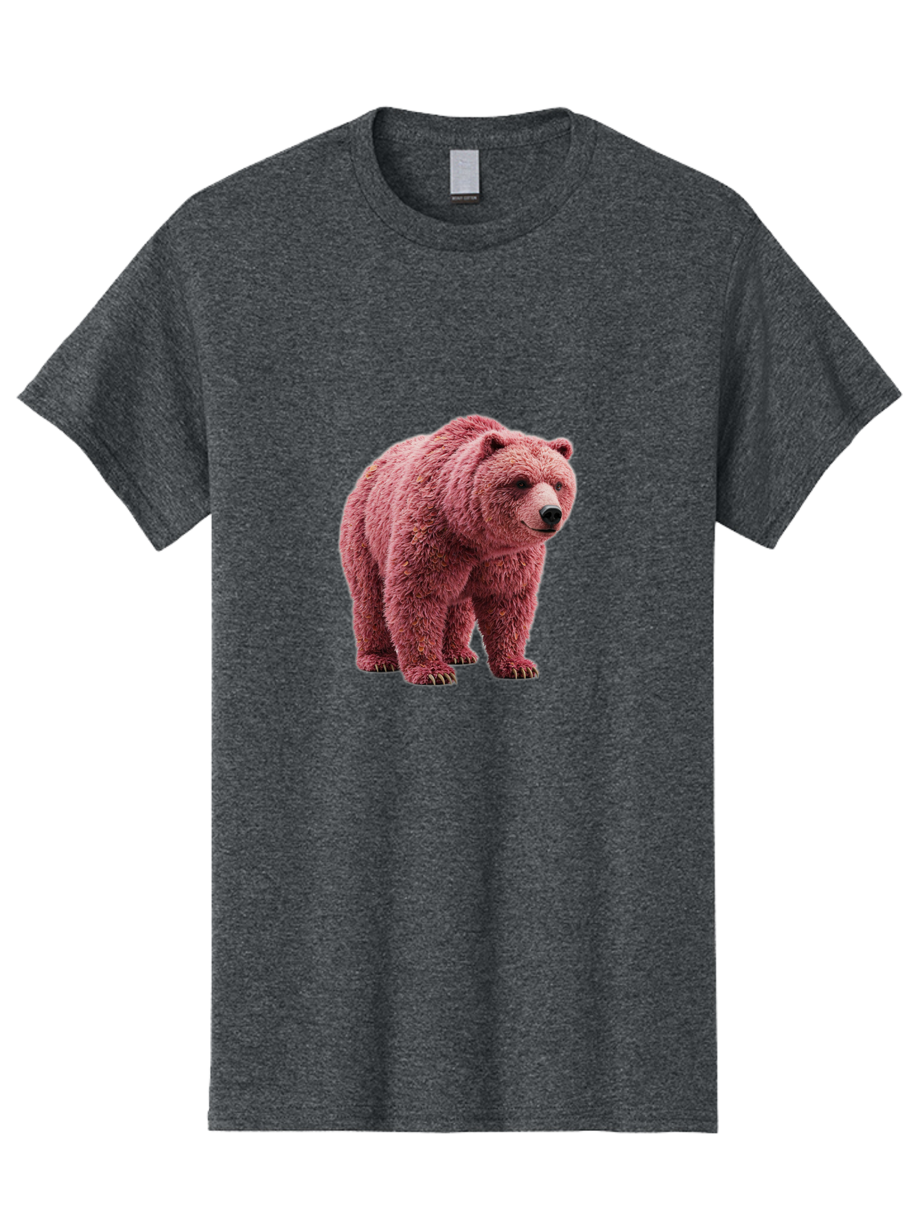 Pink-Bear Men'S Graphic Tee, 100% Cotton, Comfortable Casual Summer Wear, Machine Washable, Vintage Camera, Old Camera, Antique Camera, Black Camera, Classic Photography, Photography Equipment, Nostalgic Device, Film Camera, Camera Art Bal082