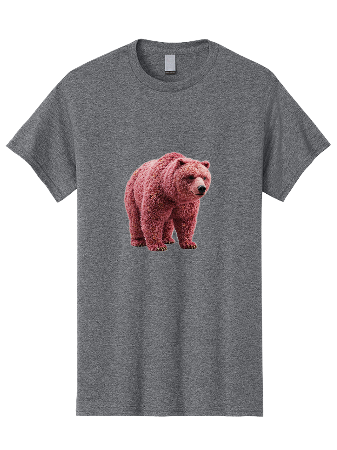 Pink-Bear Men'S Graphic Tee, 100% Cotton, Comfortable Casual Summer Wear, Machine Washable, Vintage Camera, Old Camera, Antique Camera, Black Camera, Classic Photography, Photography Equipment, Nostalgic Device, Film Camera, Camera Art Bal082