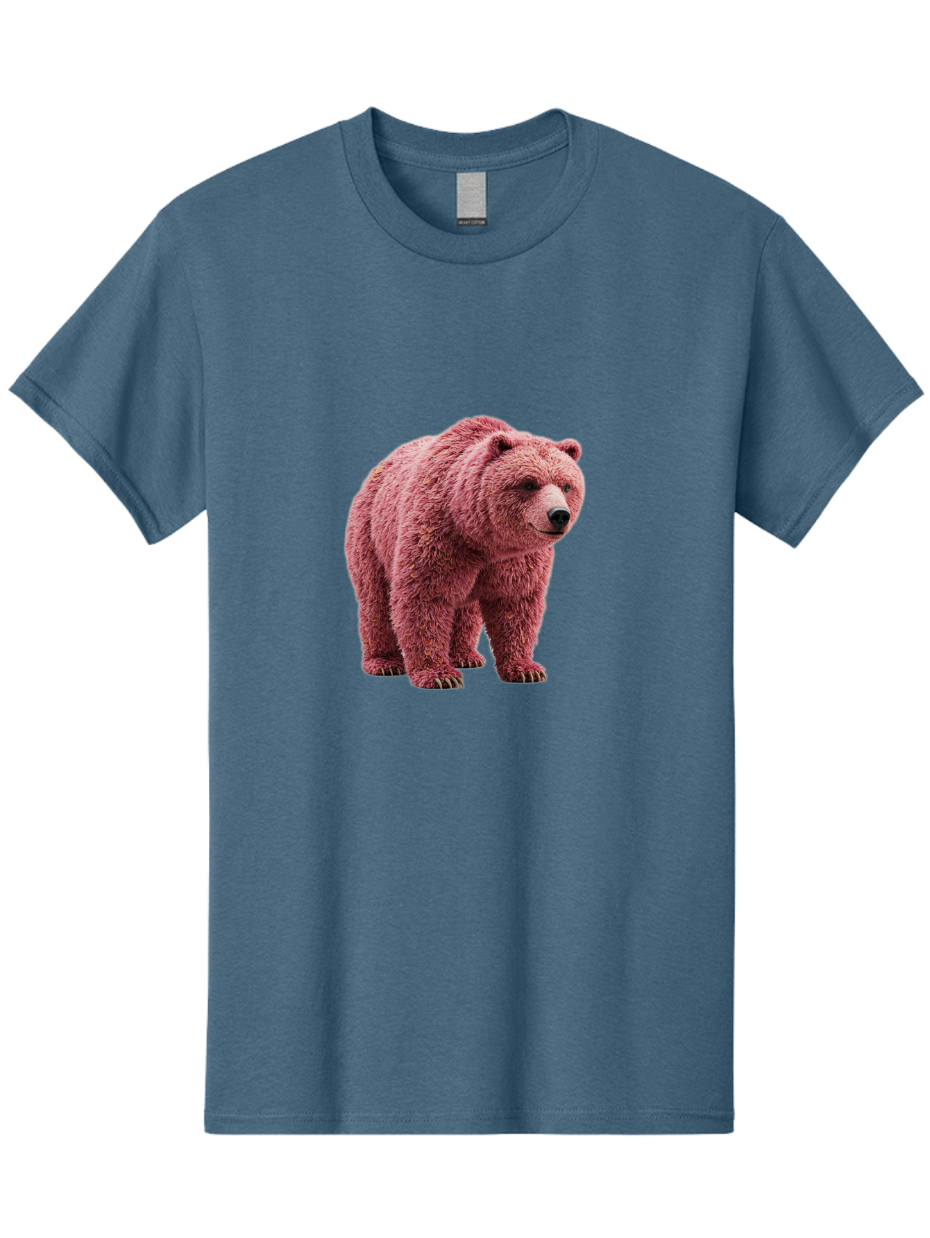 Pink-Bear Men'S Graphic Tee, 100% Cotton, Comfortable Casual Summer Wear, Machine Washable, Vintage Camera, Old Camera, Antique Camera, Black Camera, Classic Photography, Photography Equipment, Nostalgic Device, Film Camera, Camera Art Bal082