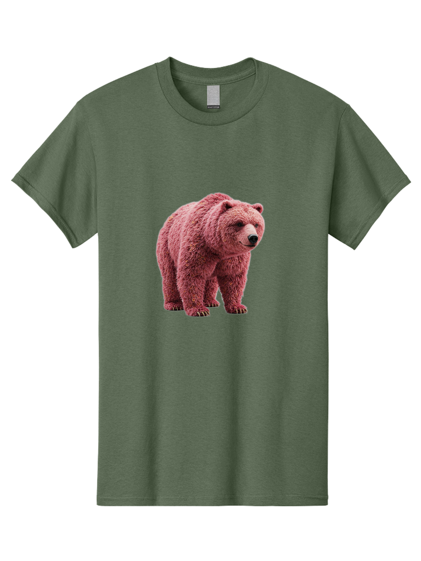 Pink-Bear Men'S Graphic Tee, 100% Cotton, Comfortable Casual Summer Wear, Machine Washable, Vintage Camera, Old Camera, Antique Camera, Black Camera, Classic Photography, Photography Equipment, Nostalgic Device, Film Camera, Camera Art Bal082