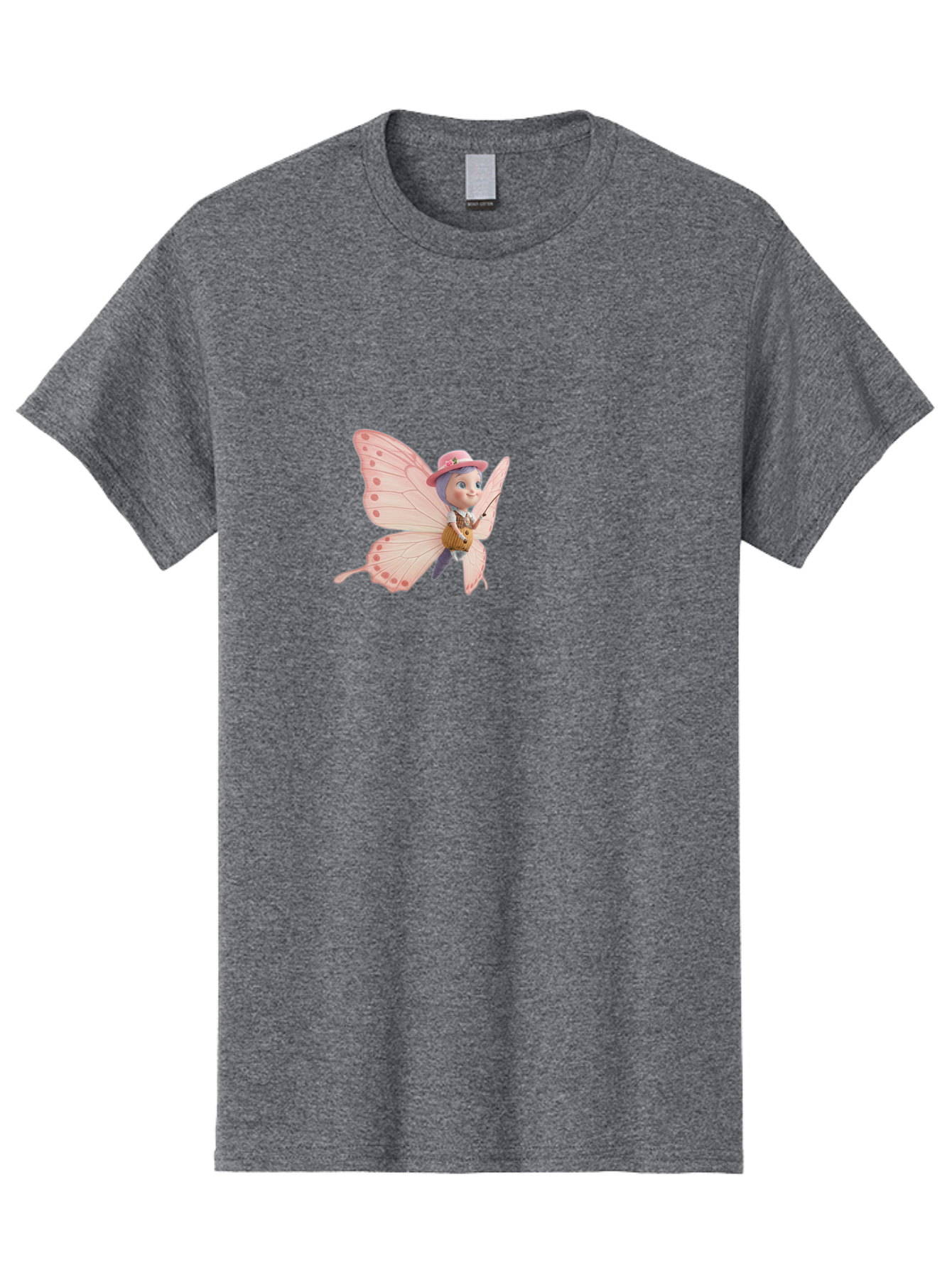 Pink-Butterfly-1 Men'S Graphic Tee, 100% Cotton, Comfortable Casual Summer Wear, Machine Washable, Vintage Camera, Old Camera, Antique Camera, Black Camera, Classic Photography, Photography Equipment, Nostalgic Device, Film Camera, Camera Art Bal086