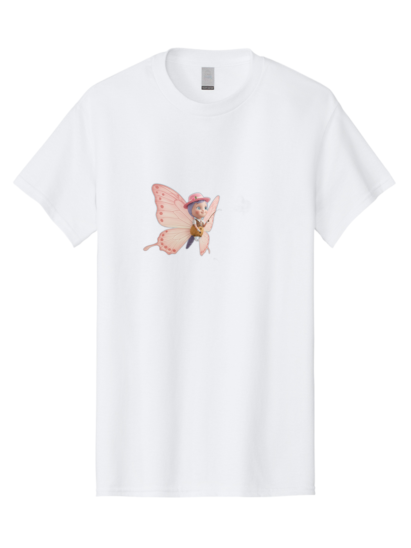 Pink-Butterfly-1 Men'S Graphic Tee, 100% Cotton, Comfortable Casual Summer Wear, Machine Washable, Vintage Camera, Old Camera, Antique Camera, Black Camera, Classic Photography, Photography Equipment, Nostalgic Device, Film Camera, Camera Art Bal086