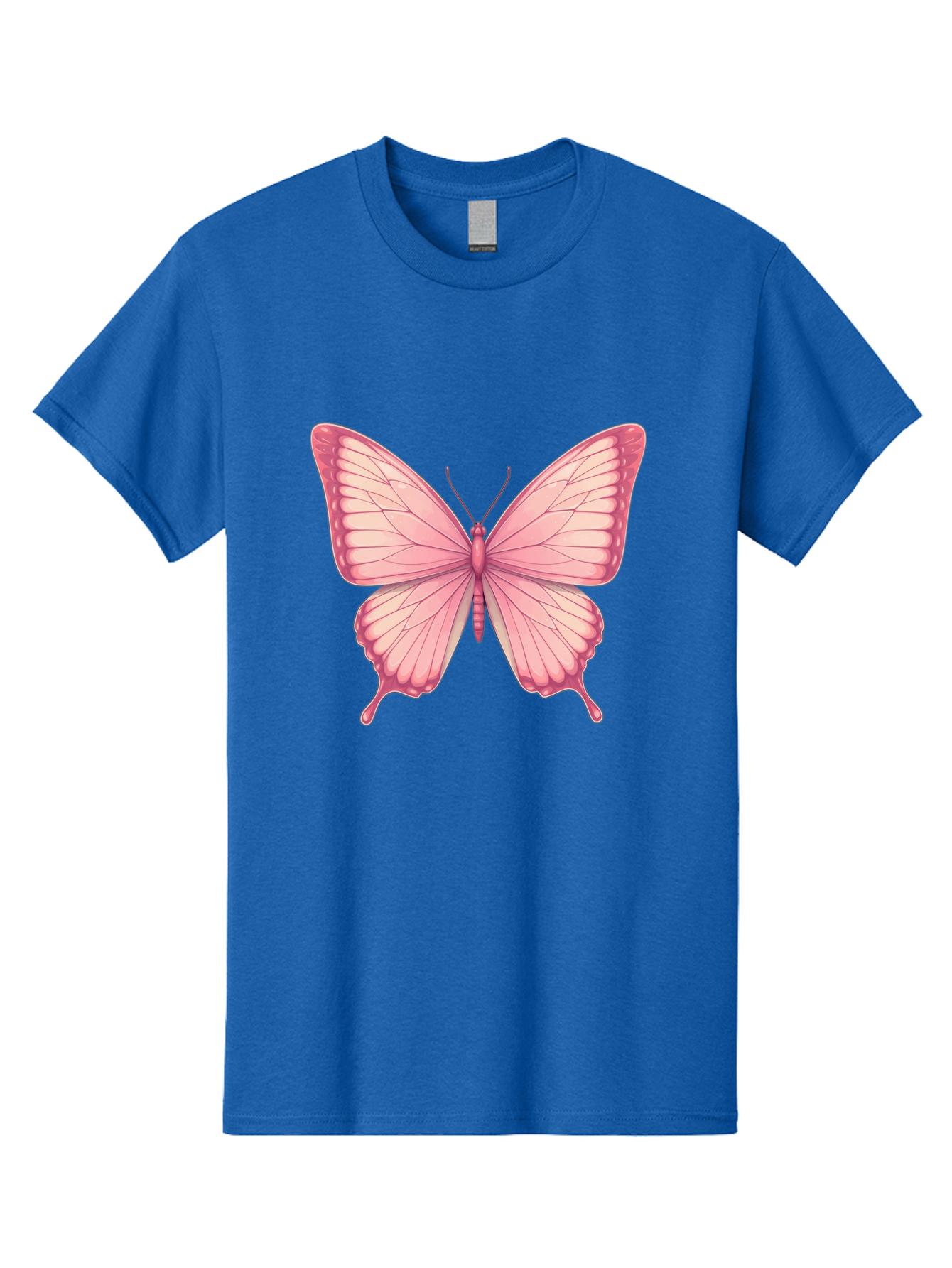 Pink-Butterfly-2 Men'S Graphic Tee, 100% Cotton, Comfortable Casual Summer Wear, Machine Washable, Vintage Camera, Old Camera, Antique Camera, Black Camera, Classic Photography, Photography Equipment, Nostalgic Device, Film Camera, Camera Art Bal087