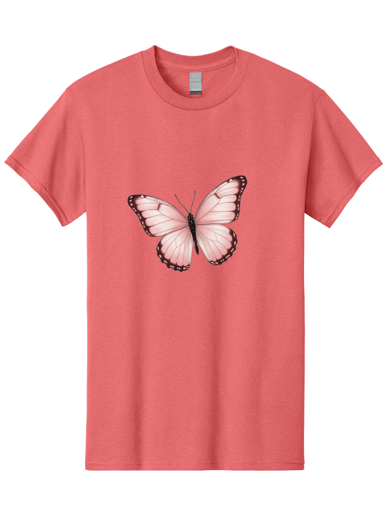 Pink-Butterfly Men'S Graphic Tee, 100% Cotton, Comfortable Casual Summer Wear, Machine Washable, Vintage Camera, Old Camera, Antique Camera, Black Camera, Classic Photography, Photography Equipment, Nostalgic Device, Film Camera, Camera Art Bal089