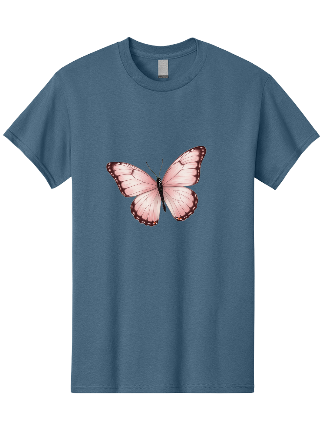 Pink-Butterfly Men'S Graphic Tee, 100% Cotton, Comfortable Casual Summer Wear, Machine Washable, Vintage Camera, Old Camera, Antique Camera, Black Camera, Classic Photography, Photography Equipment, Nostalgic Device, Film Camera, Camera Art Bal089