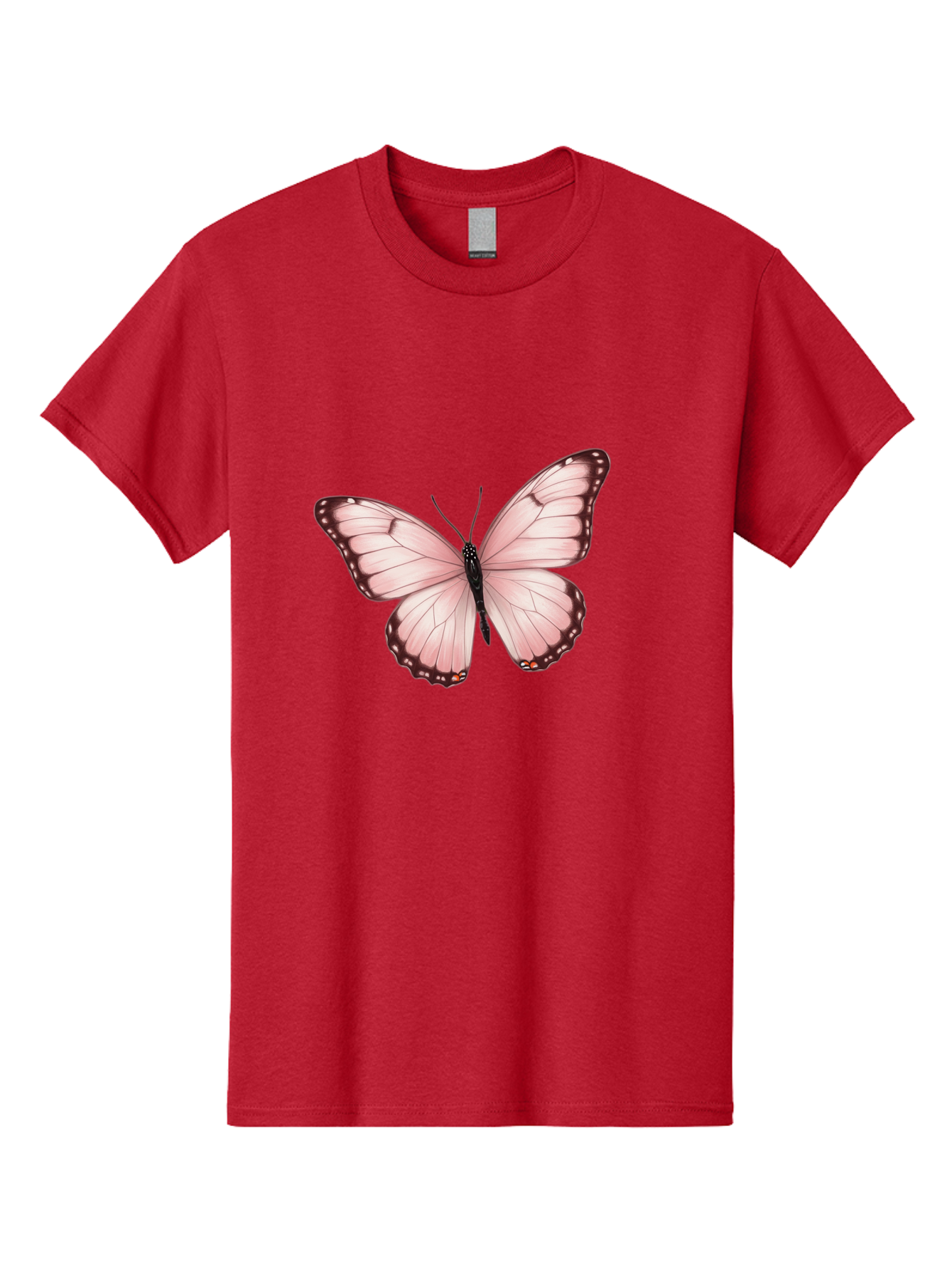 Pink-Butterfly Men'S Graphic Tee, 100% Cotton, Comfortable Casual Summer Wear, Machine Washable, Vintage Camera, Old Camera, Antique Camera, Black Camera, Classic Photography, Photography Equipment, Nostalgic Device, Film Camera, Camera Art Bal089