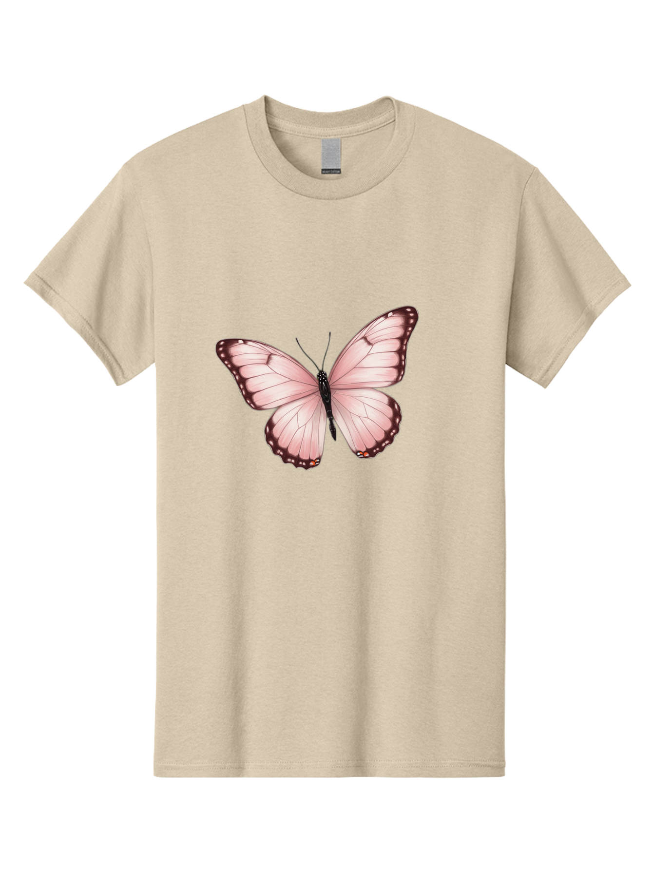 Pink-Butterfly Men'S Graphic Tee, 100% Cotton, Comfortable Casual Summer Wear, Machine Washable, Vintage Camera, Old Camera, Antique Camera, Black Camera, Classic Photography, Photography Equipment, Nostalgic Device, Film Camera, Camera Art Bal089