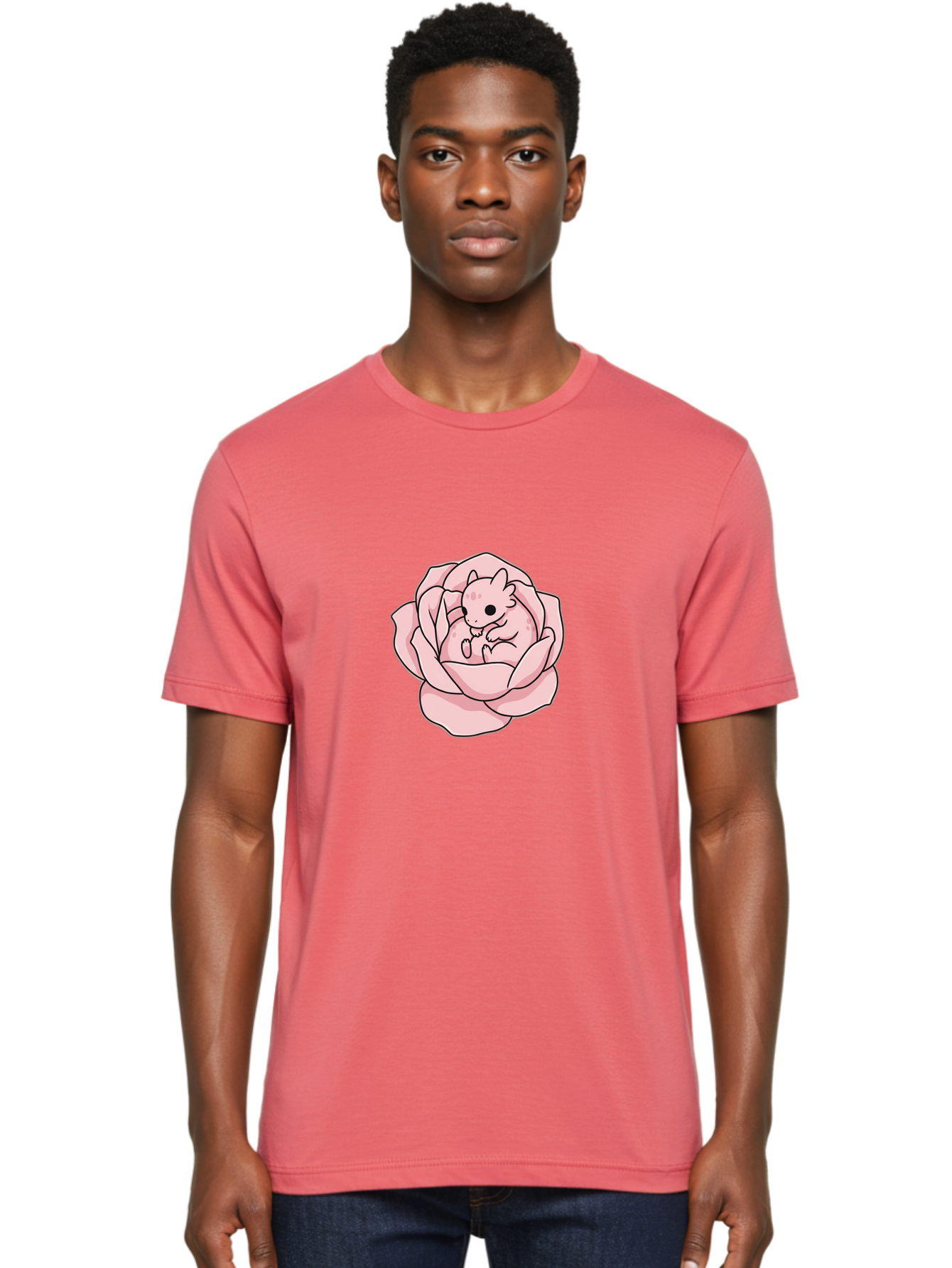 Pink-Cat-In-Flower Men'S Graphic Tee, 100% Cotton, Comfortable Casual Summer Wear, Machine Washable, Vintage Camera, Old Camera, Antique Camera, Black Camera, Classic Photography, Photography Equipment, Nostalgic Device, Film Camera, Bal090