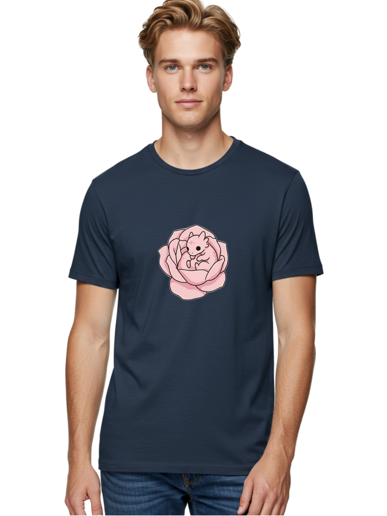 Pink-Cat-In-Flower Men'S Graphic Tee, 100% Cotton, Comfortable Casual Summer Wear, Machine Washable, Vintage Camera, Old Camera, Antique Camera, Black Camera, Classic Photography, Photography Equipment, Nostalgic Device, Film Camera, Bal090