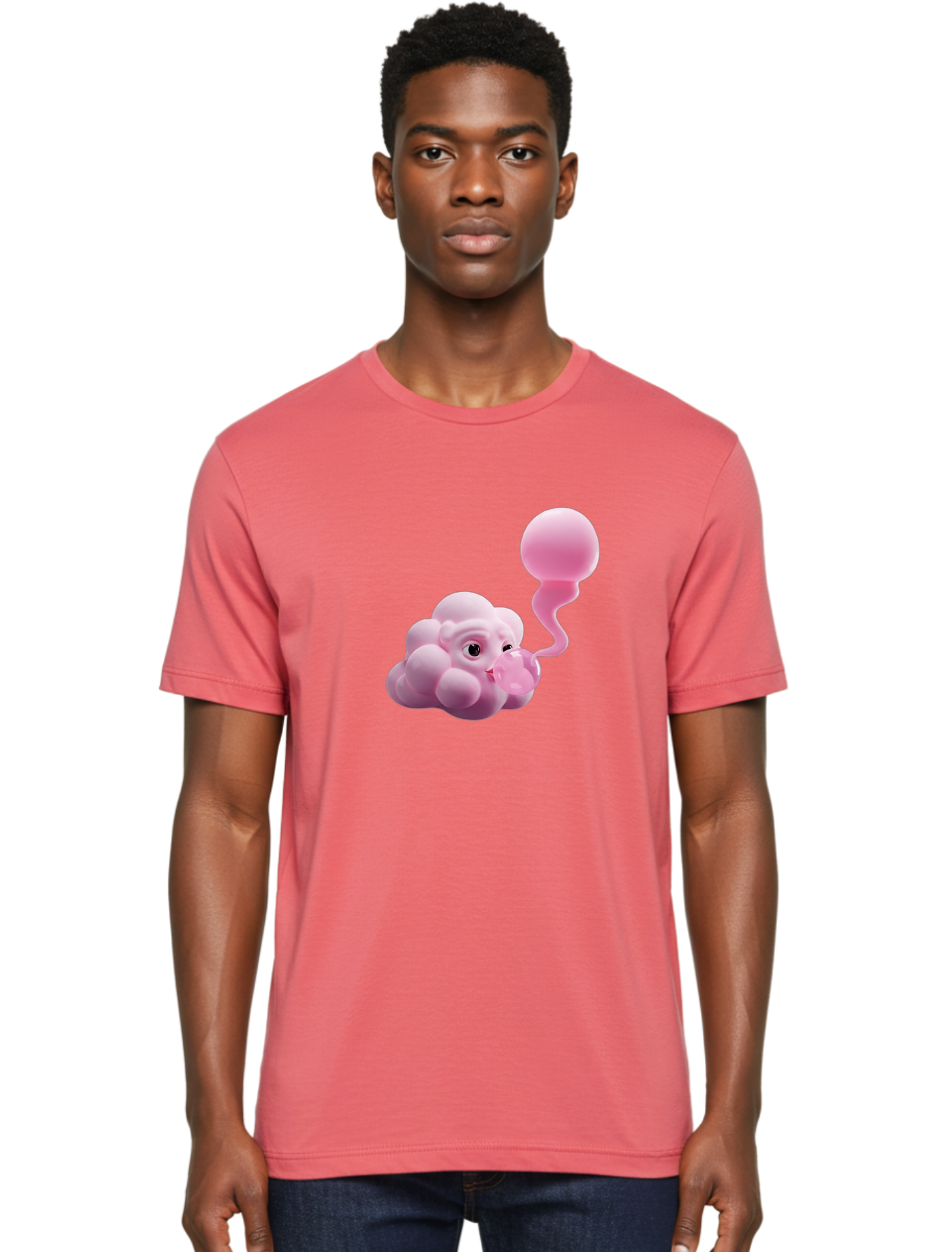 Pink-Cloud-Balloon Men'S Graphic Tee, 100% Cotton, Comfortable Casual Summer Wear, Machine Washable, Vintage Camera, Old Camera, Antique Camera, Black Camera, Classic Photography, Photography Equipment, Nostalgic Device, Film Camera, Bal091