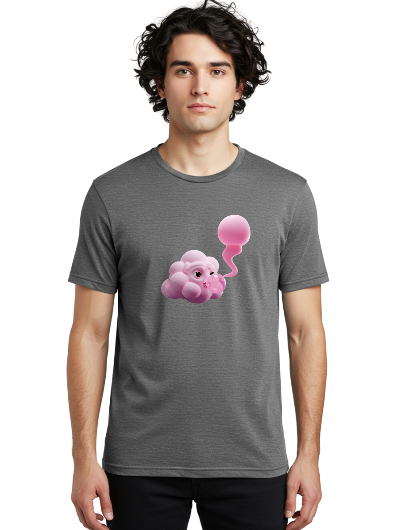 Pink-Cloud-Balloon Men'S Graphic Tee, 100% Cotton, Comfortable Casual Summer Wear, Machine Washable, Vintage Camera, Old Camera, Antique Camera, Black Camera, Classic Photography, Photography Equipment, Nostalgic Device, Film Camera, Bal091