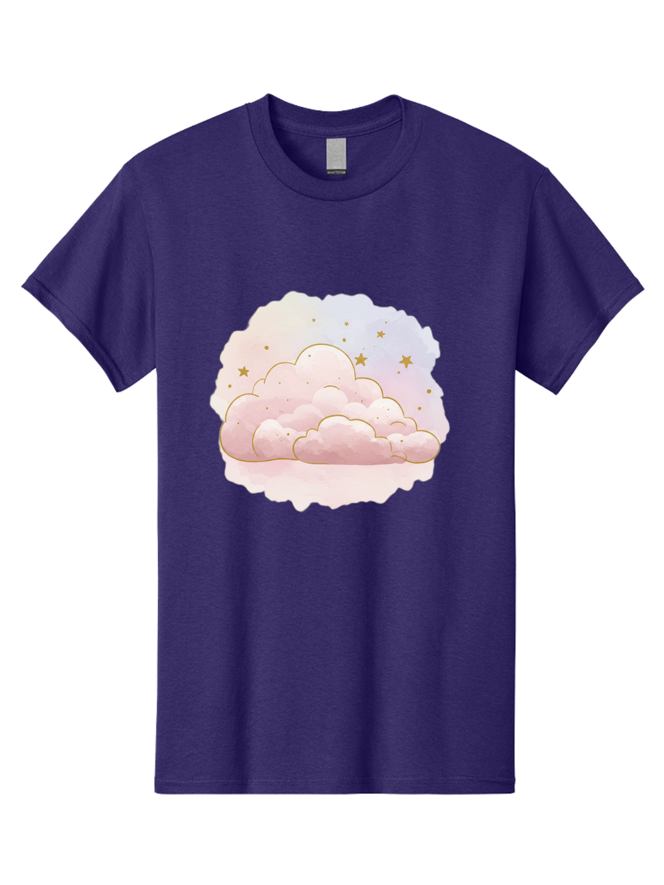 Pink-Clouds-Stars Men'S Graphic Tee, 100% Cotton, Comfortable Casual Summer Wear, Machine Washable, Vintage Camera, Old Camera, Antique Camera, Black Camera, Classic Photography, Photography Equipment, Nostalgic Device, Film Camera, Camera Art Bal092