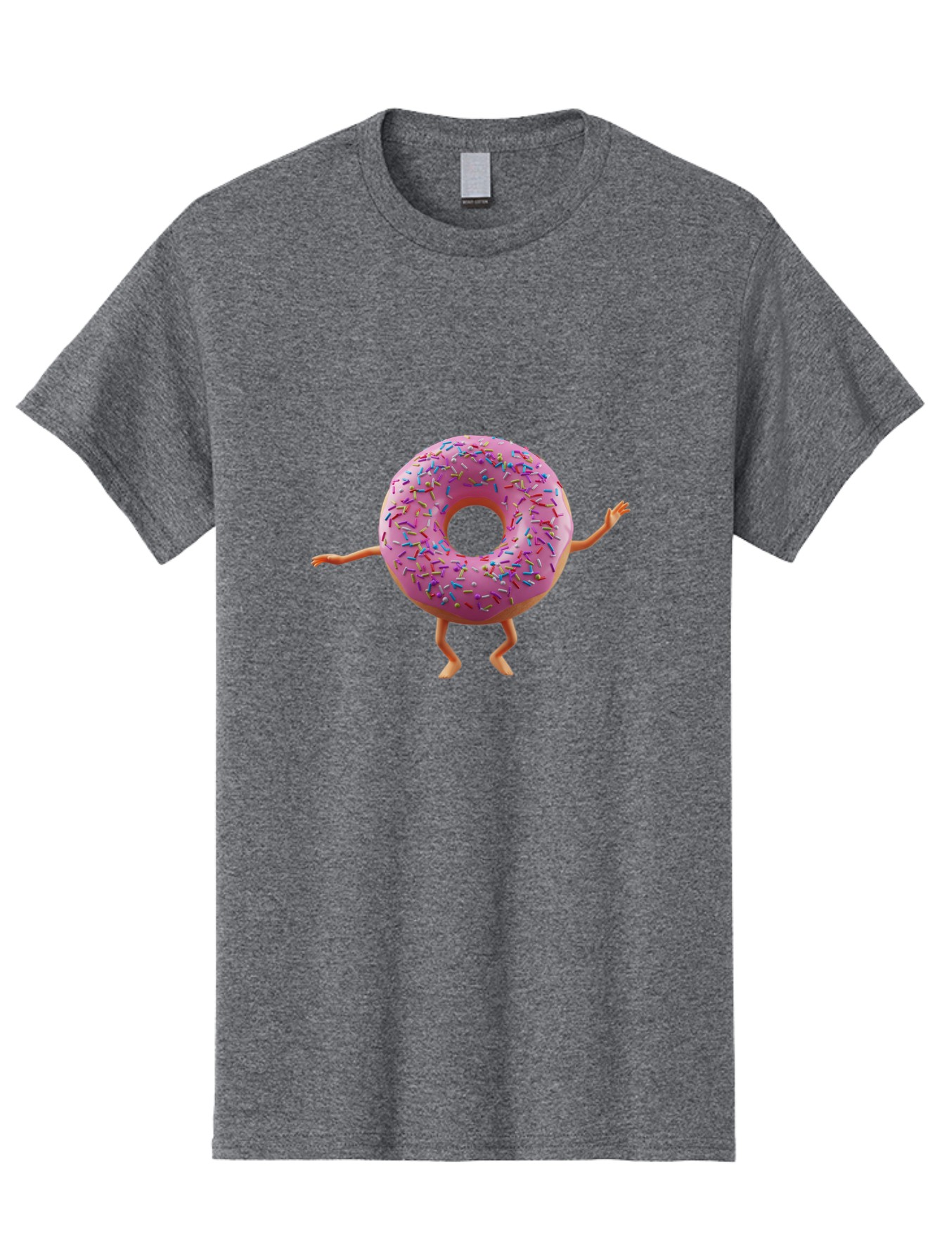 Pink-Donut-With-Sprinkles Men'S Graphic Tee, 100% Cotton, Comfortable Casual Summer Wear, Machine Washable, Vintage Camera, Old Camera, Antique Camera, Black Camera, Classic Photography, Photography Equipment, Nostalgic Device, Film Camera, Bal099