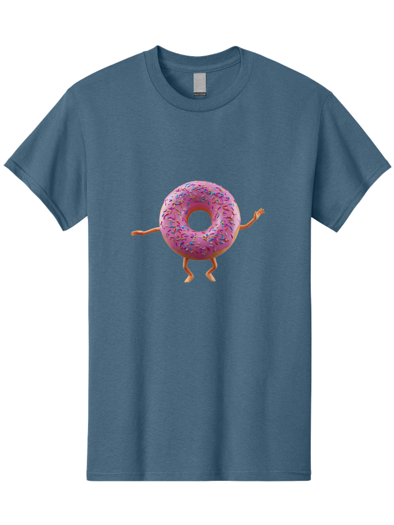 Pink-Donut-With-Sprinkles Men'S Graphic Tee, 100% Cotton, Comfortable Casual Summer Wear, Machine Washable, Vintage Camera, Old Camera, Antique Camera, Black Camera, Classic Photography, Photography Equipment, Nostalgic Device, Film Camera, Bal099