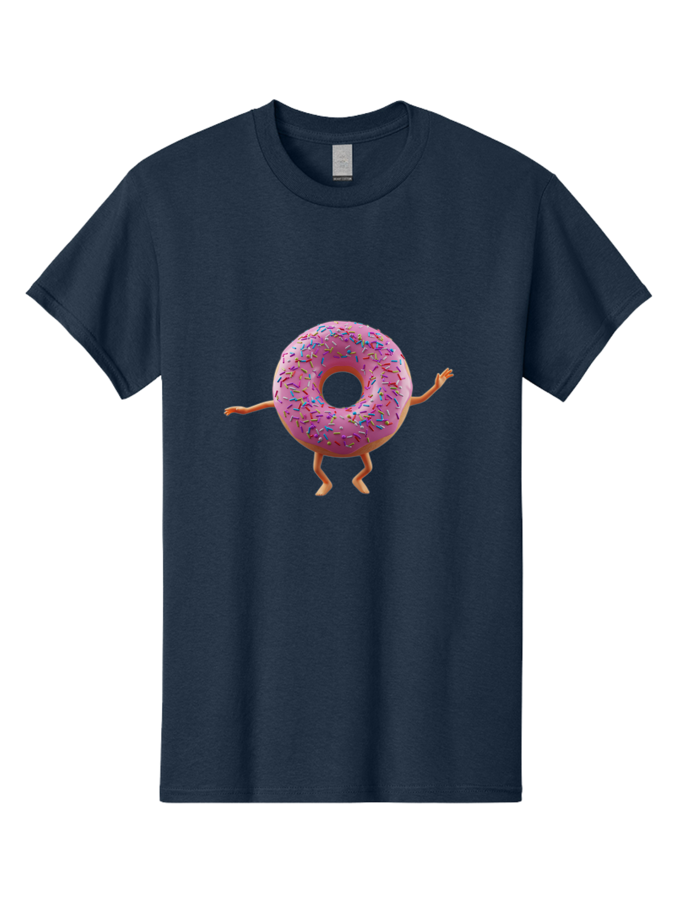 Pink-Donut-With-Sprinkles Men'S Graphic Tee, 100% Cotton, Comfortable Casual Summer Wear, Machine Washable, Vintage Camera, Old Camera, Antique Camera, Black Camera, Classic Photography, Photography Equipment, Nostalgic Device, Film Camera, Bal099