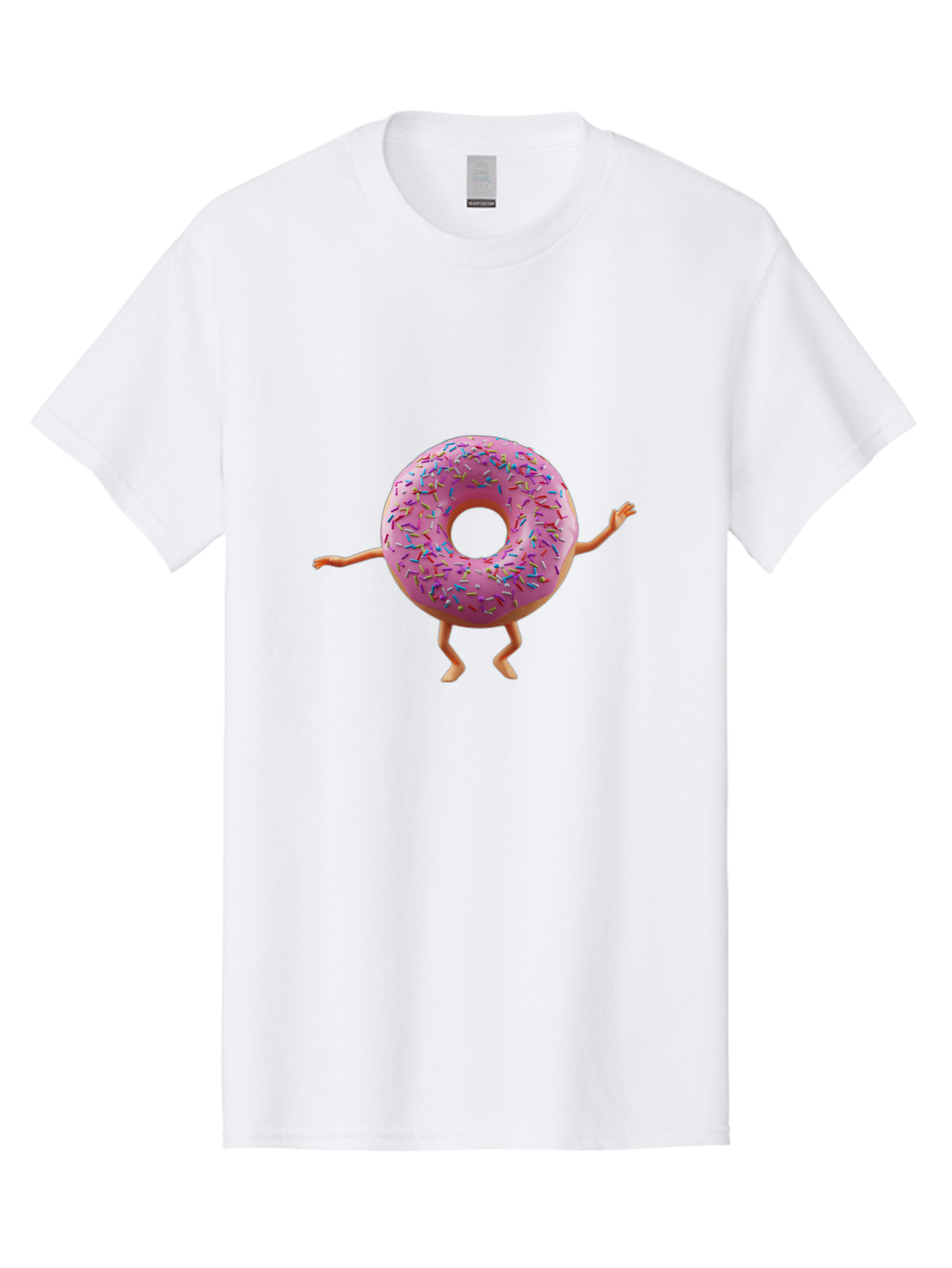 Pink-Donut-With-Sprinkles Men'S Graphic Tee, 100% Cotton, Comfortable Casual Summer Wear, Machine Washable, Vintage Camera, Old Camera, Antique Camera, Black Camera, Classic Photography, Photography Equipment, Nostalgic Device, Film Camera, Bal099