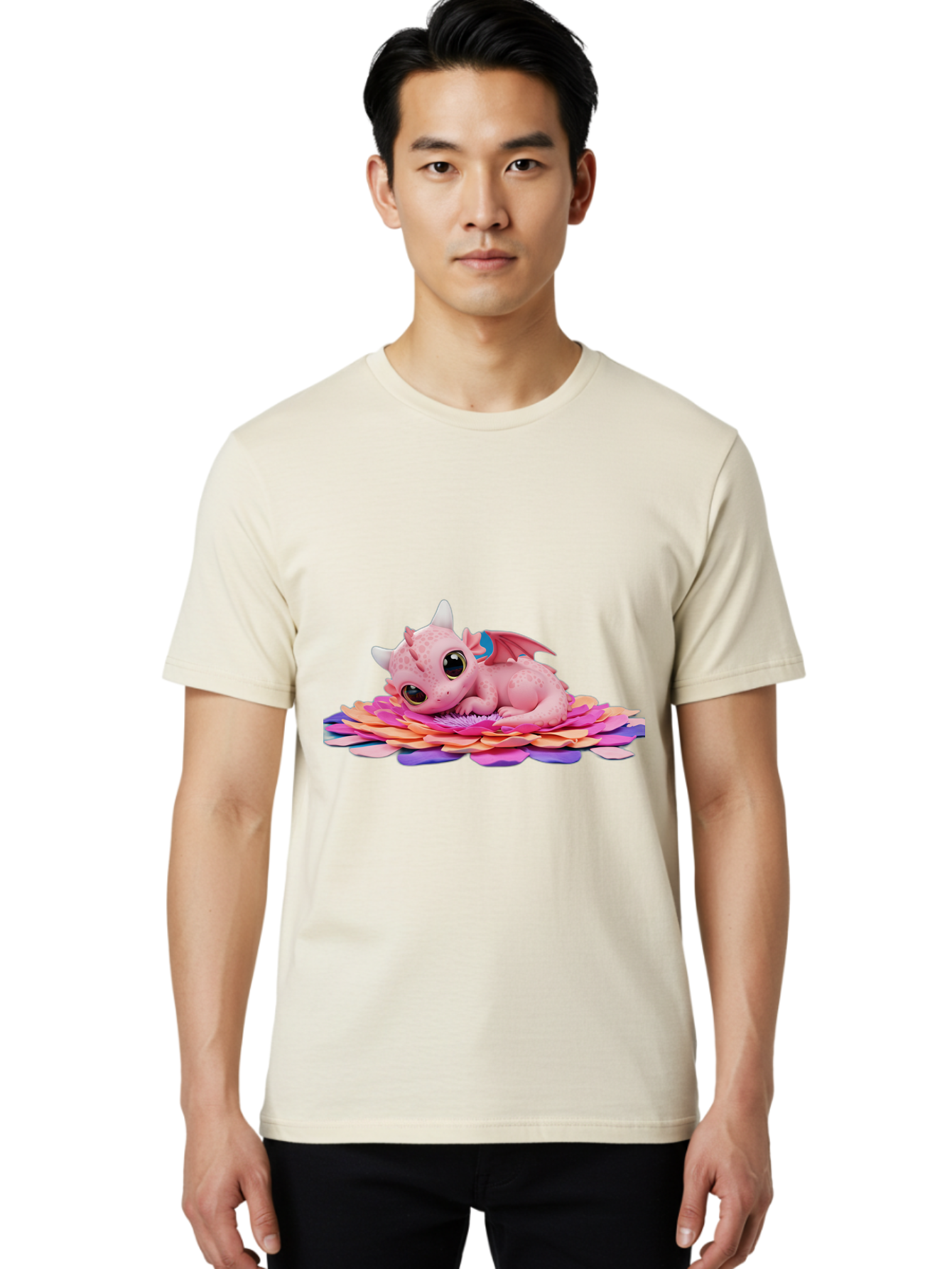 Pink-Dragon-2 Men'S Graphic Tee, 100% Cotton, Comfortable Casual Summer Wear, Machine Washable, Vintage Camera, Old Camera, Antique Camera, Black Camera, Classic Photography, Photography Equipment, Nostalgic Device, Film Camera, Camera Art Bal102