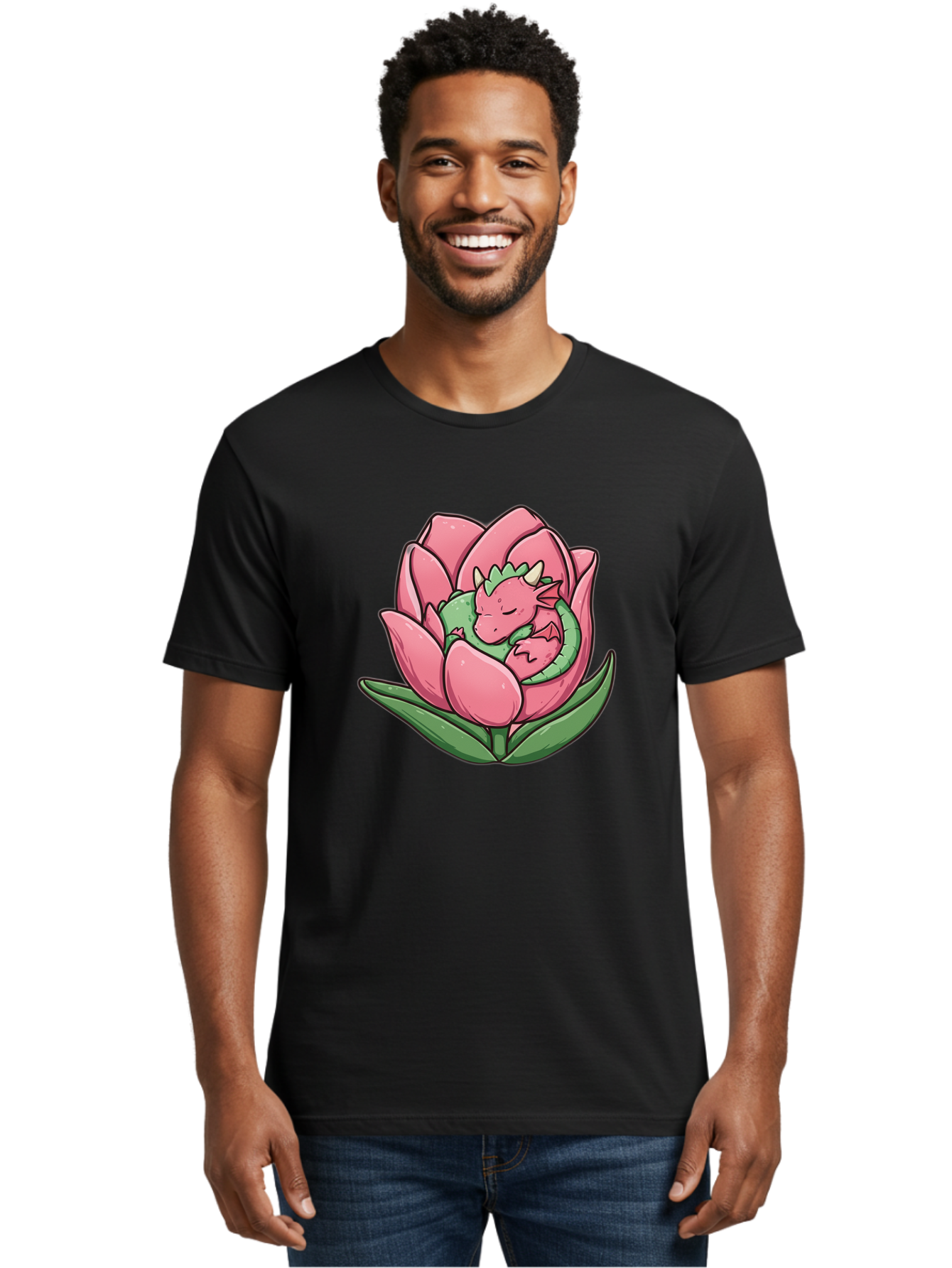 Pink-Dragon-Sleeping-In-Lotus-Flower Men'S Graphic Tee, 100% Cotton, Comfortable Casual Summer Wear, Machine Washable, Vintage Camera, Old Camera, Antique Camera, Black Camera, Classic Photography, Photography Equipment, Nostalgic Device, Bal107